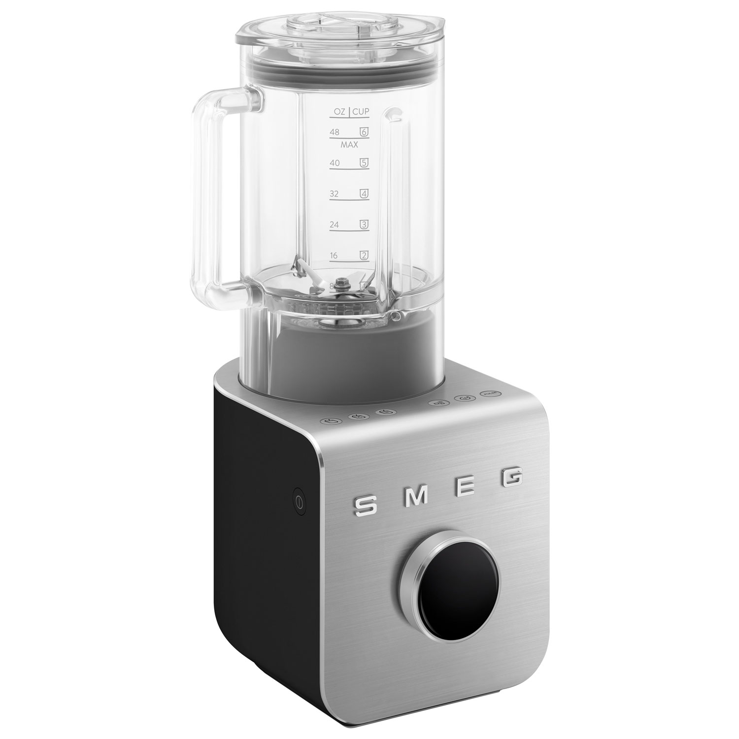 Mélangeur sur socle haute performance 1,5 l 1400 W de Smeg - Noir/Argenté