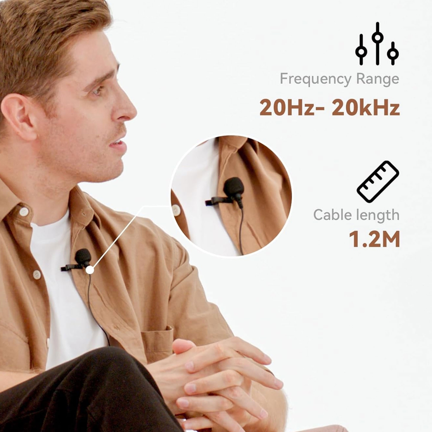 Hollyland LARK M2S Mini Combo Wireless Mic System - Universal Compatibility Kit