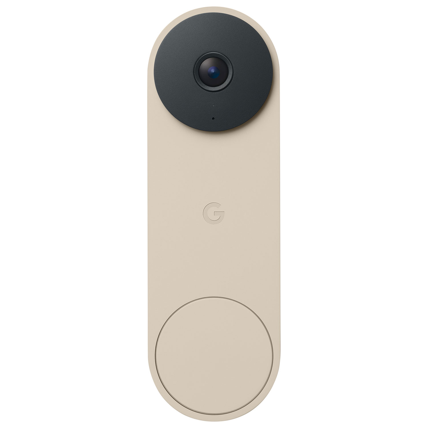 Google Nest Wi-Fi Video Doorbell (3rd Gen) with Gemini - Linen