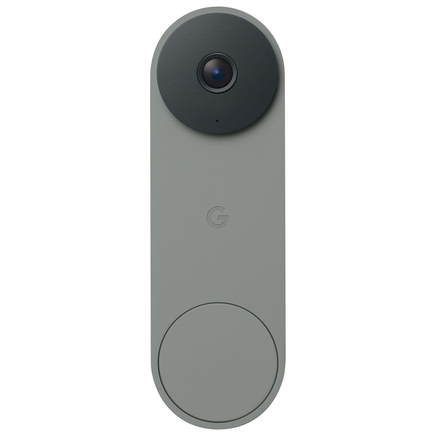 Sonnette vidéo Wi-Fi avec fil Nest de Google avec Gemini - Vert lichen