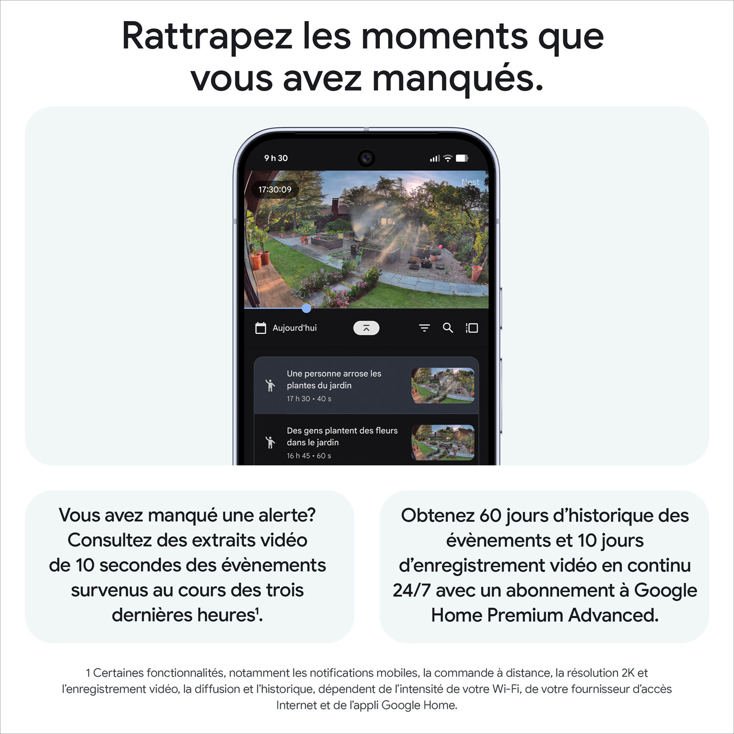 Google Nest Cam 2nd Gen Wired Outdoor Security Camera with Gemini - Snow - 2 Pack