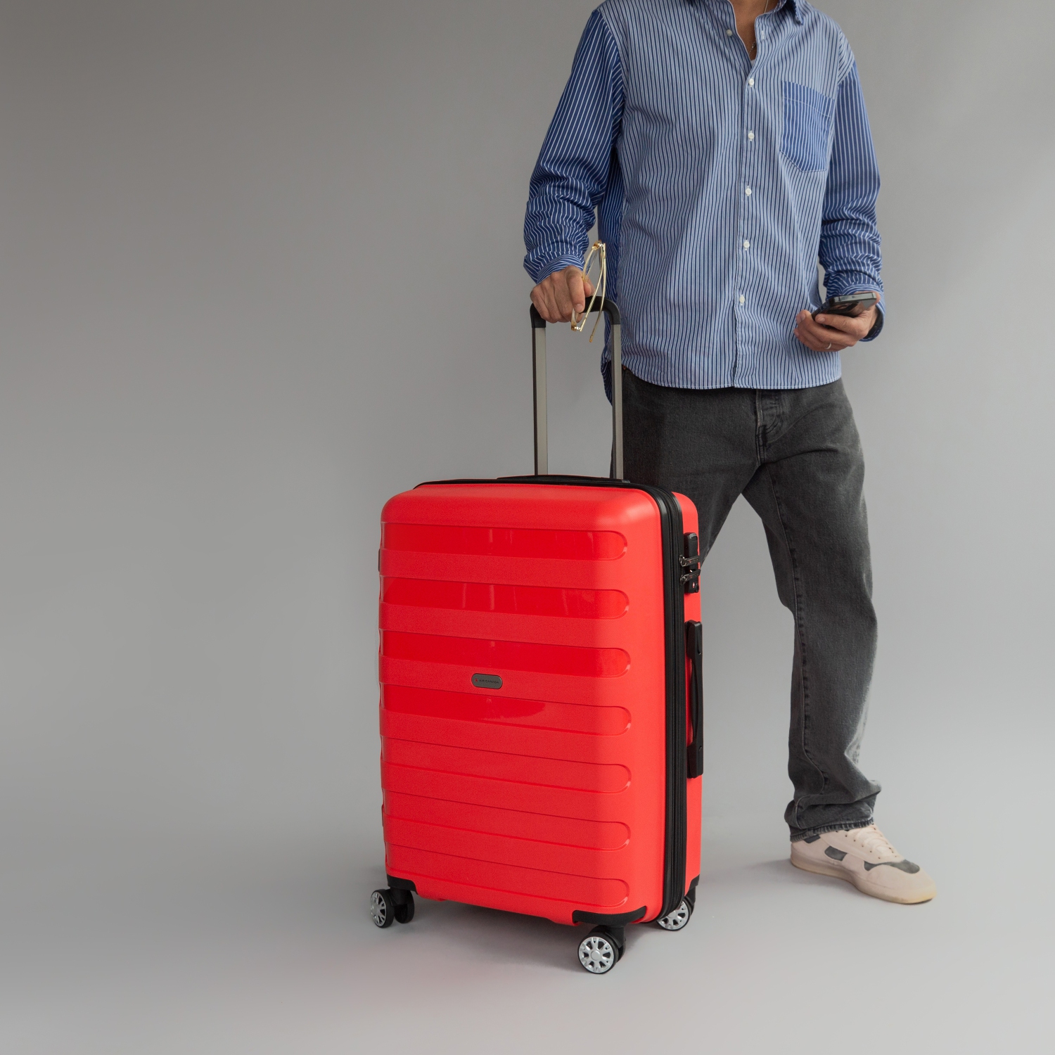 Ensemble de 2 valises rigides EERIE D'AIR CANADA – Valise enregistrée de 24&nbsp;po et valise de cabine