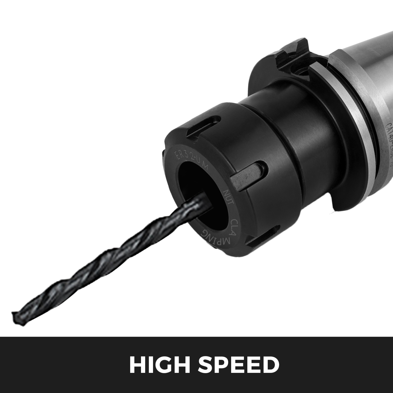 Ensemble de colliers VEVOR 5 PCS, mandrin à collet CAT40 ER32, pour machine à graver CNC et outil de tour de broyage