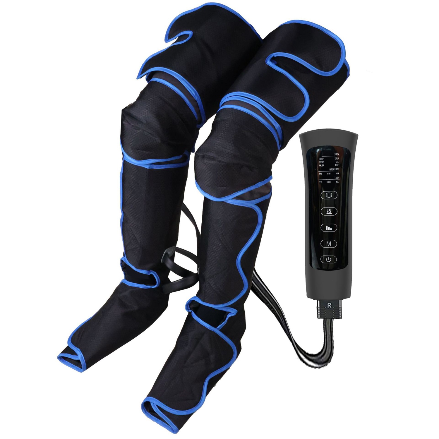 Leg Massager for Pain Relief,Air Compression Foot Massager with Heat,Foot Calf Knee & Thigh Massager,Knee Heating Massager for Muscle Relaxation