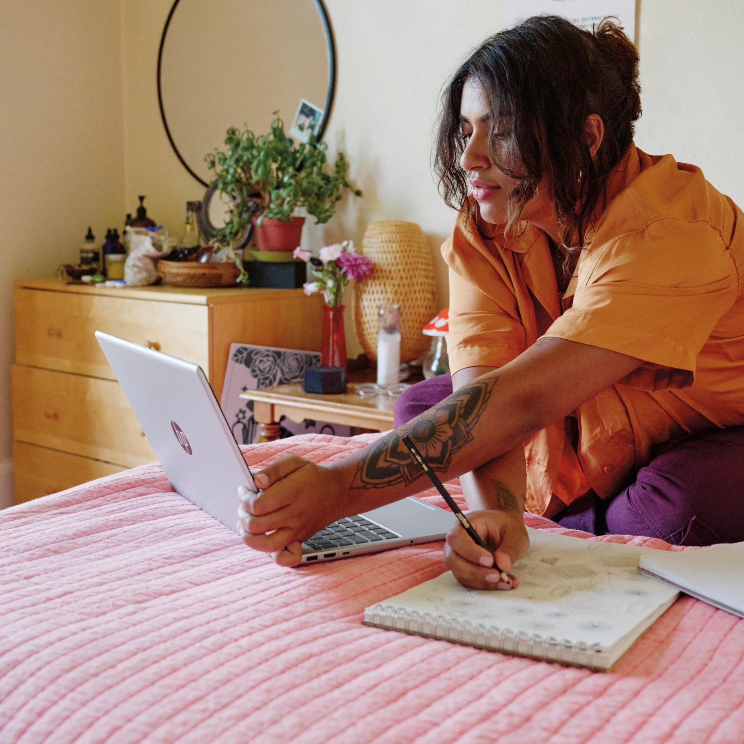 Portable tactile HD 15,6&nbsp;po HP - Argenté