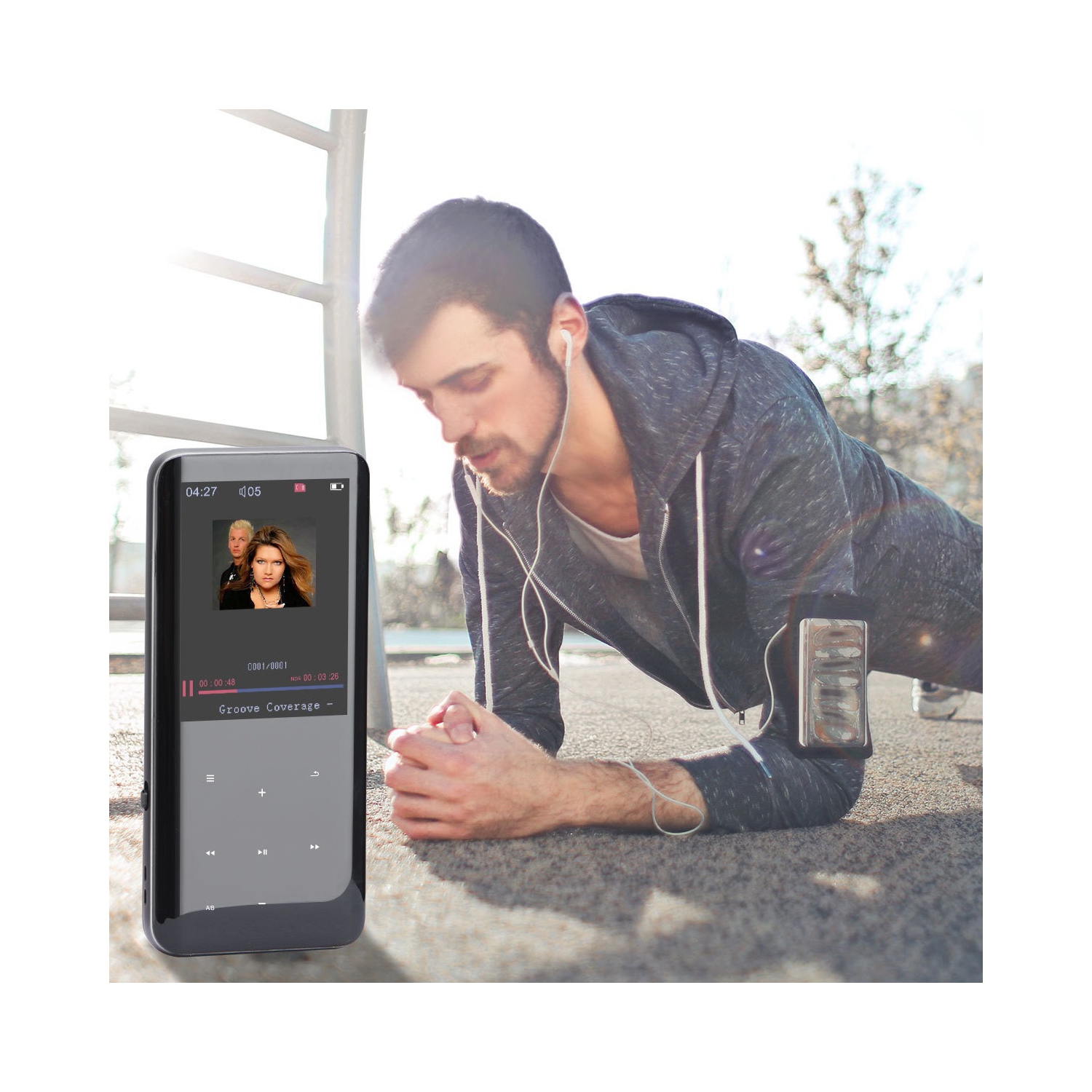 32GB Mp3 Player with Bluetooth 5.0 -Portable Digital Lossless Music MP3