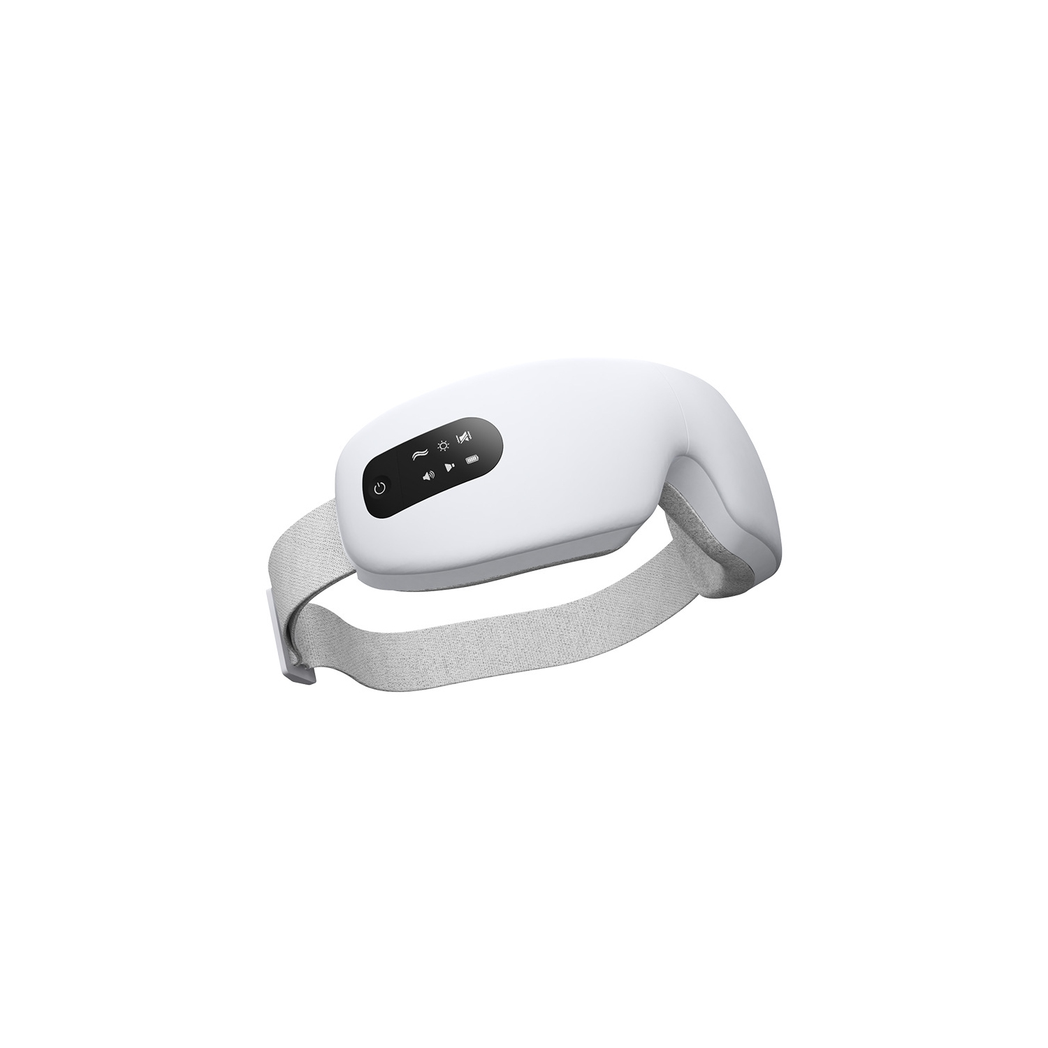 Smart Eye Massager, Rechargeable Voice, Hot Compress Eye Mask All-in-One Massager, Relieves Dry Eyes/Eye Fatigue, 4-Level Hot Compress + Bluetooth
