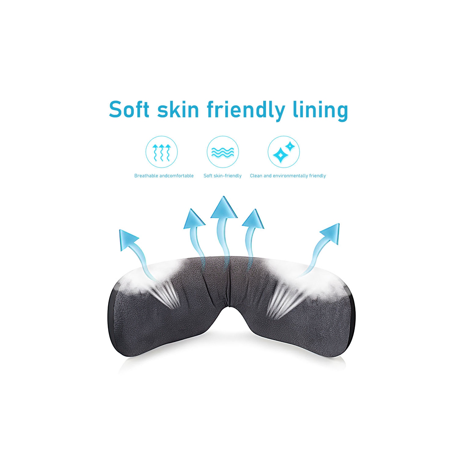 Smart Eye Massager, Rechargeable Voice, Hot Compress Eye Mask All-in-One Massager, Relieves Dry Eyes/Eye Fatigue, 4-Level Hot Compress + Bluetooth
