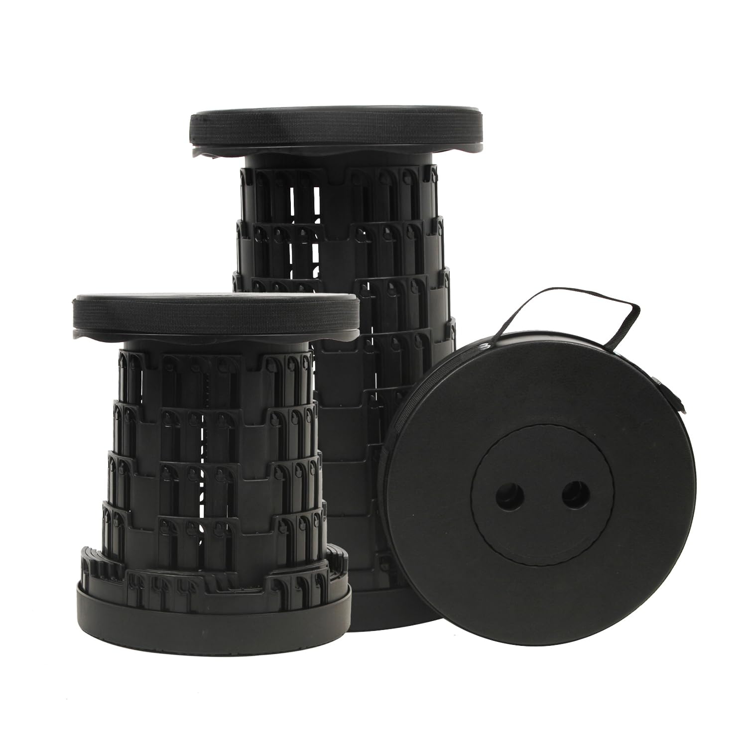 Tabouret pliant de voyage, léger, robuste, réglable, tabouret portatif Convient au camping extérieur, voyage