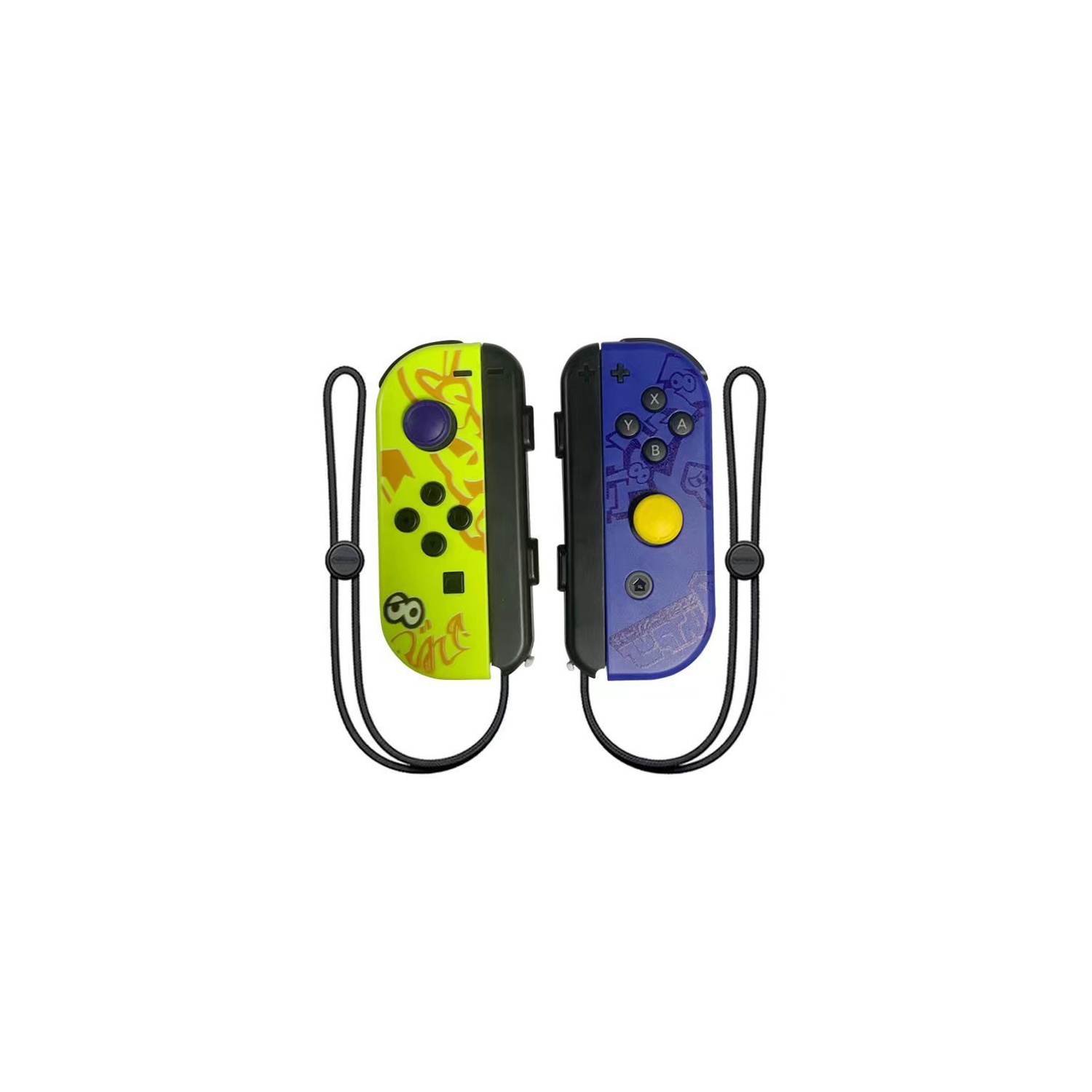 For Joypad for Switch Controller - Left And Right Wireless Remote With Wrist Strap（Classic Jet）