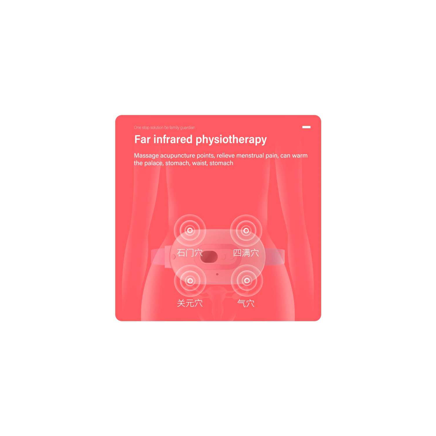 Heated Abdominal Massager for Period Relief