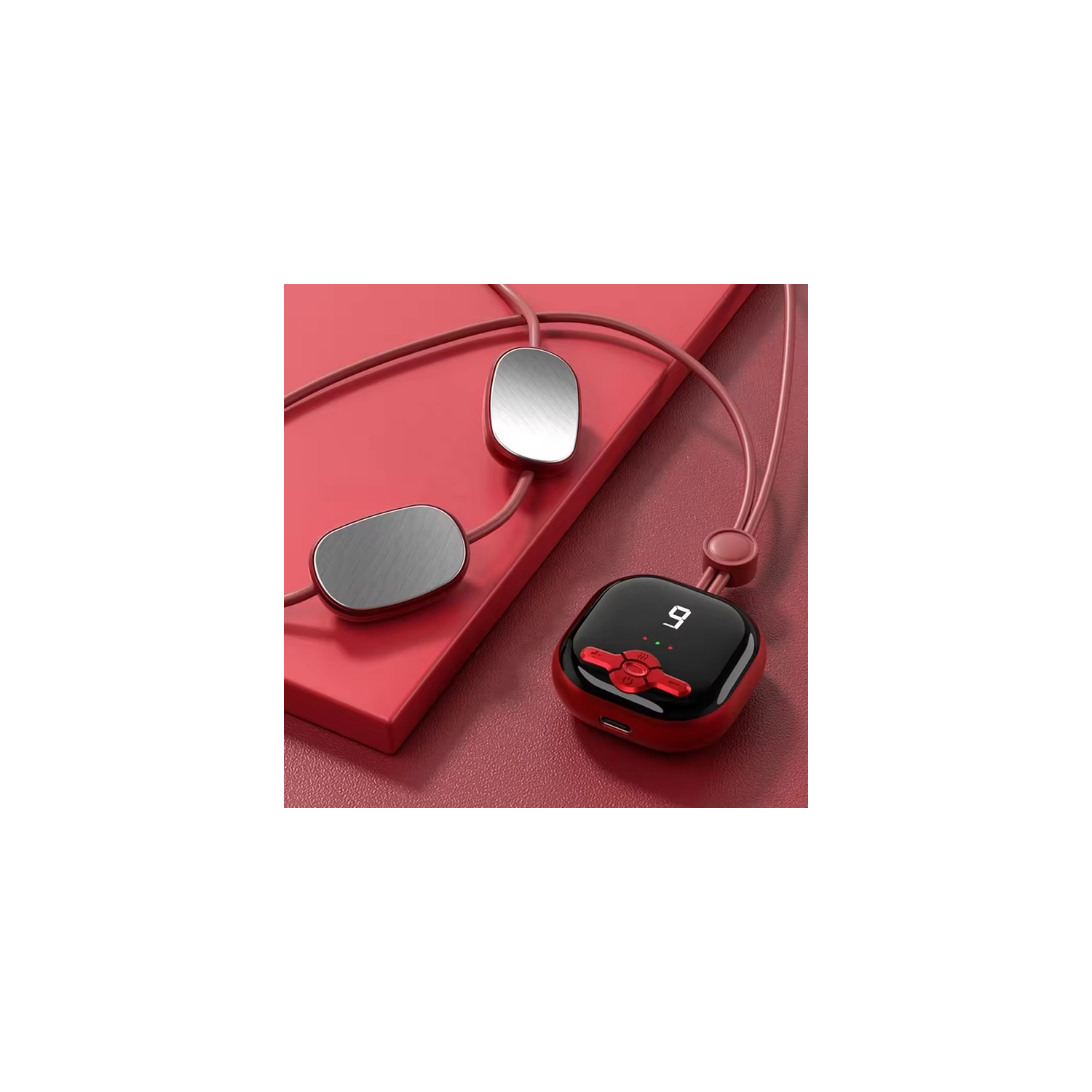 Appareil de massage pour le cou et protège-cou intelligent Appareil de massage pour les épaules, noir