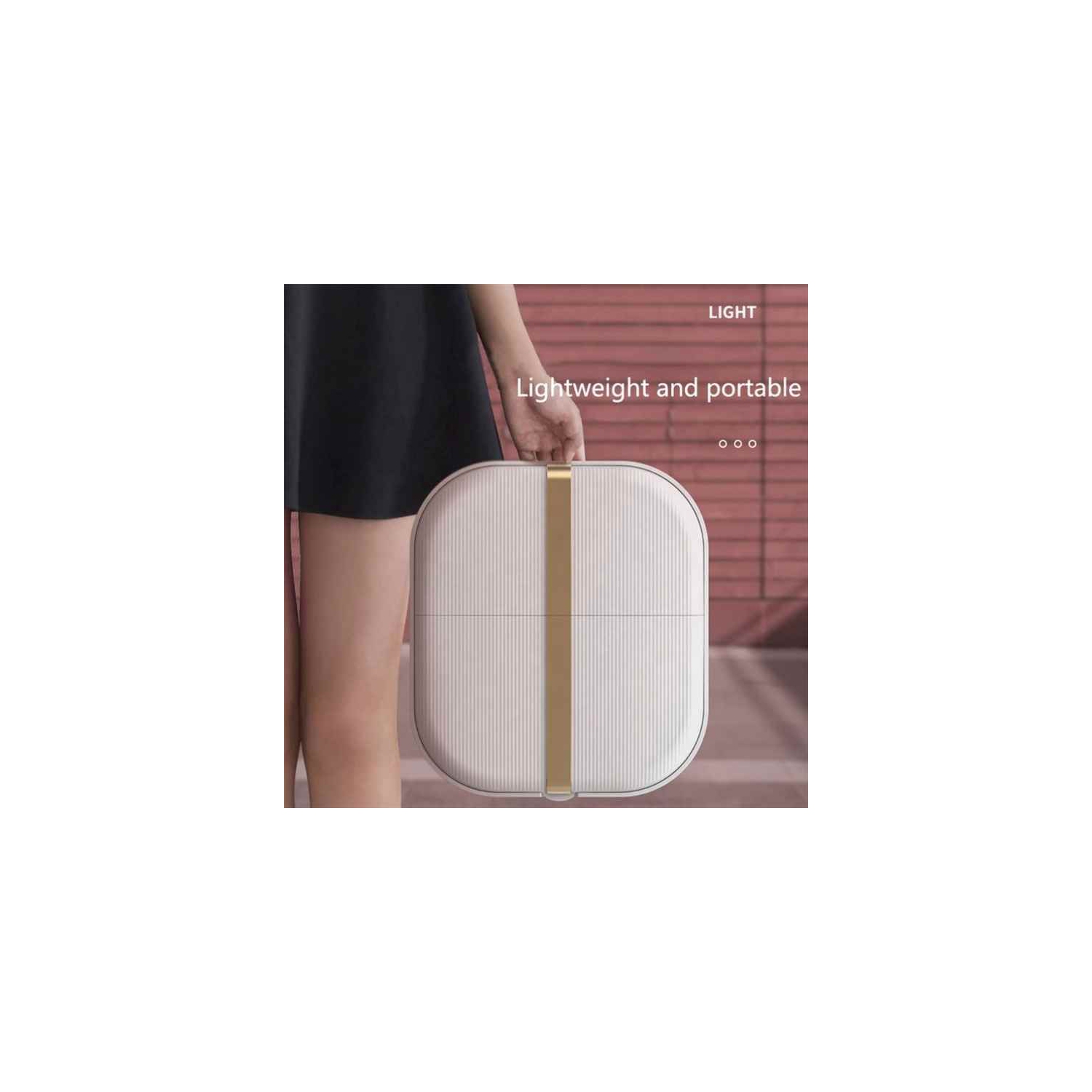 Bain de pieds pliant Isolation pour le bain de pieds Masseur pour le bain de pieds Température constante 48 degrés Rose JST.3