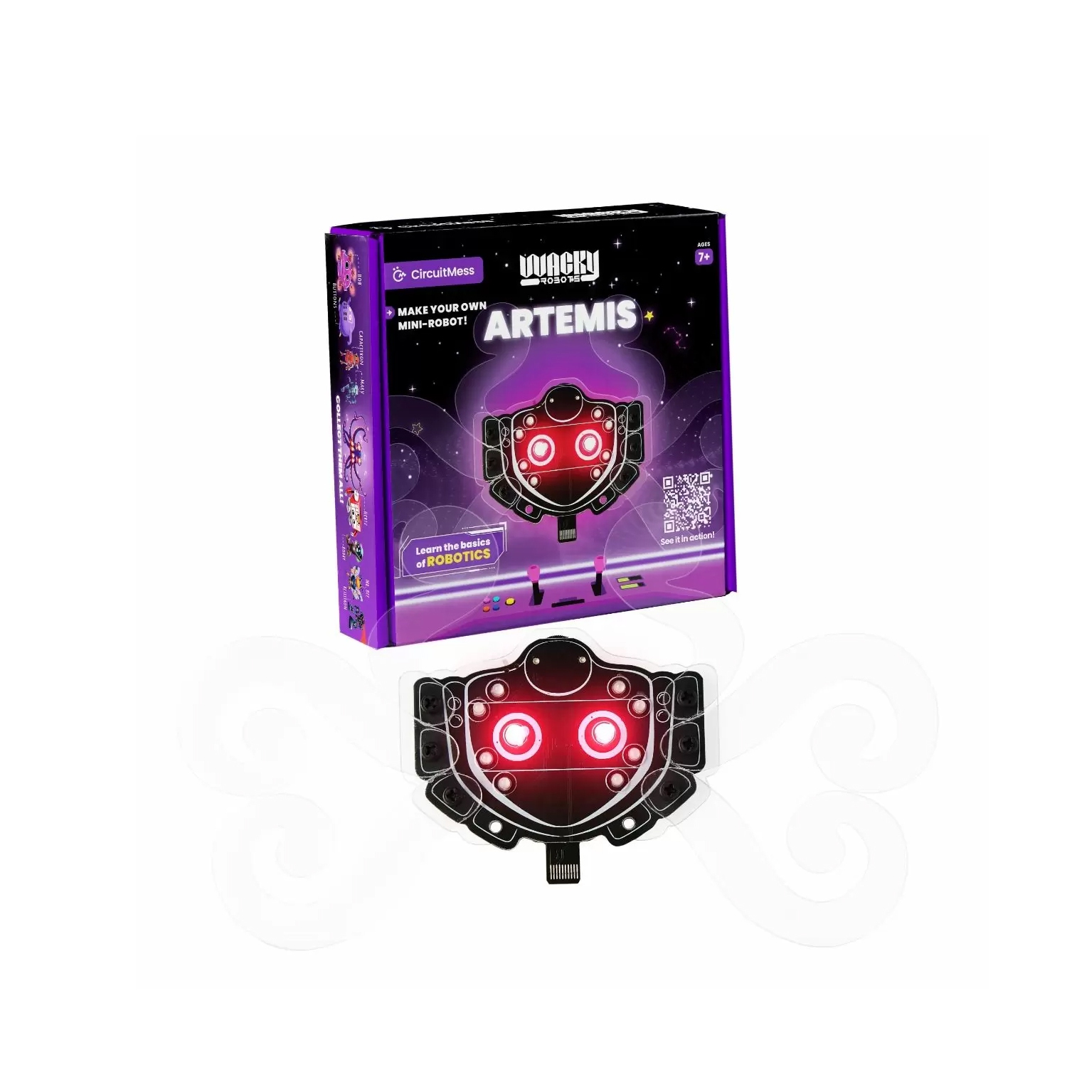 Circuitmess Wacky Robots Artemis - DIY Educational Robot - No Soldering!