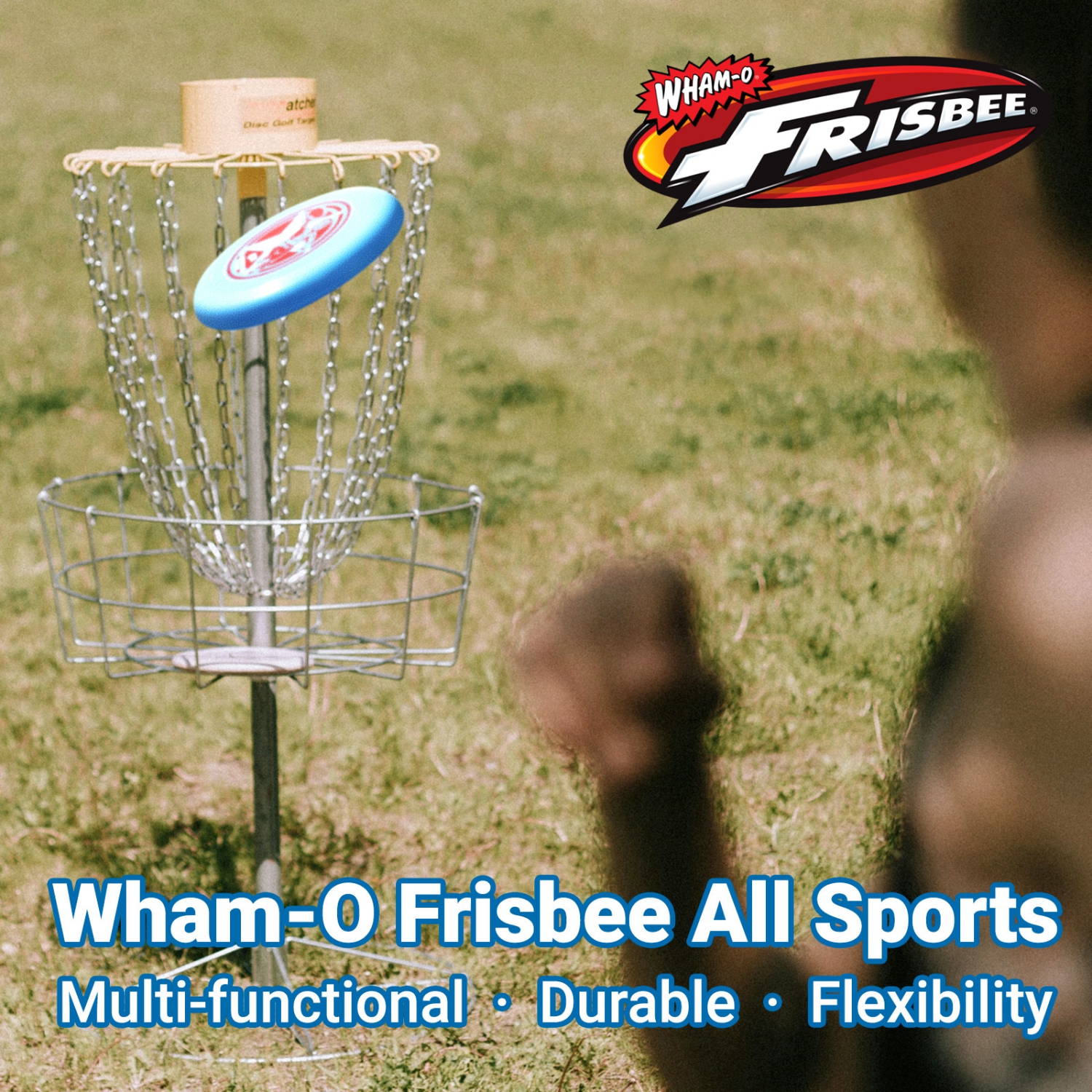 Disques tout sport WHAM-O Frisbee, 140&nbsp;g, 9,85&nbsp;po, antidérapants et durables pour les sports d'équipe et les loisirs en famille en plein