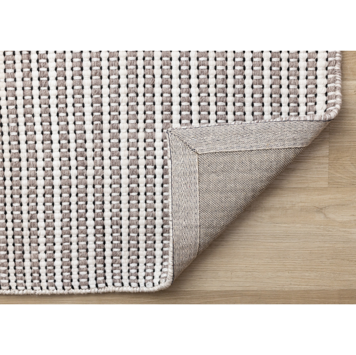 Rug Branch Stripes Indoor Area Rug, White Taupe , Contemporary - Living Room, Bedroom, Dining Room, and Kitchen