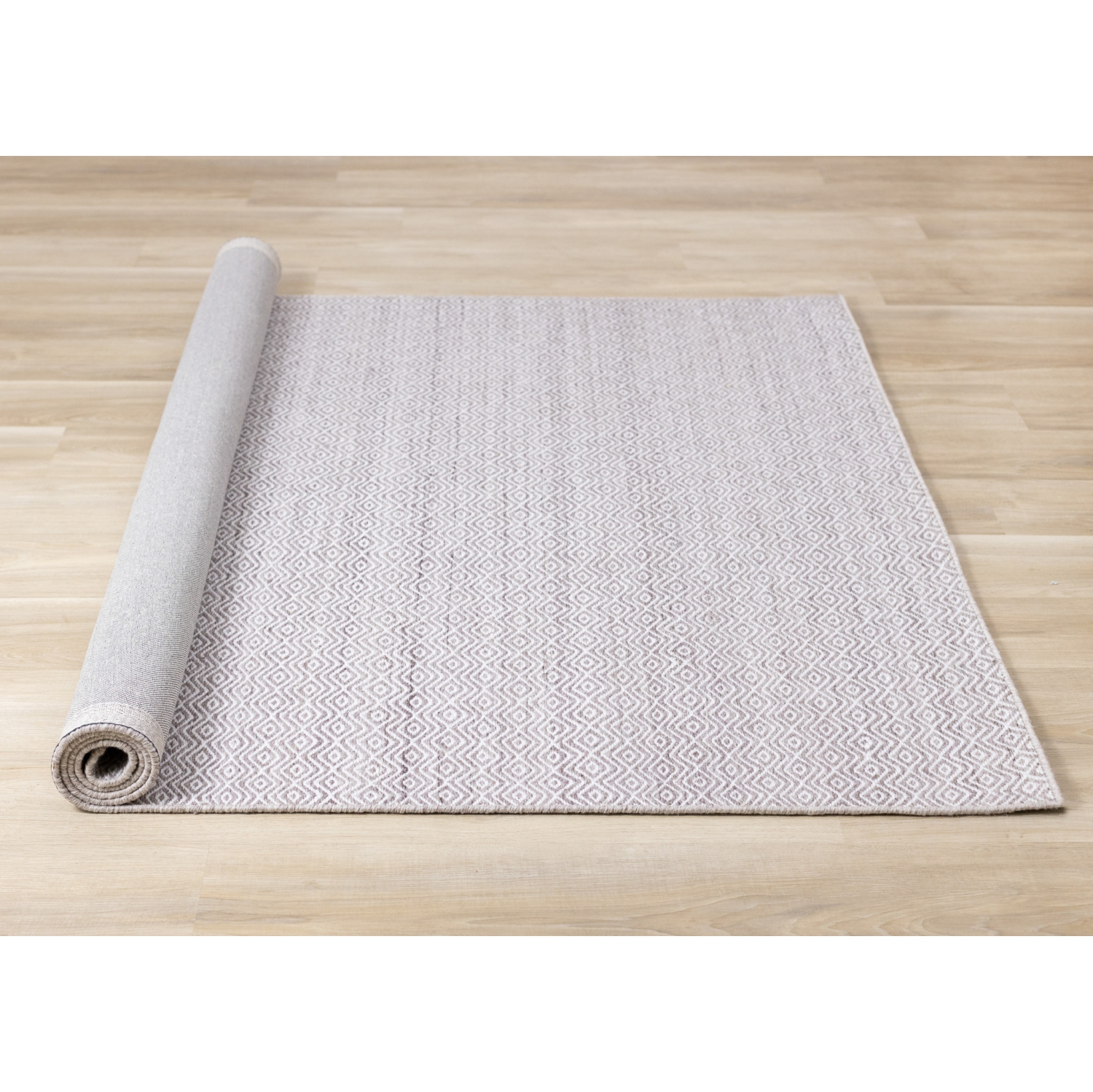 Rug Branch Geometric Indoor Area Rug, Beige Cream , Contemporary Modern - Living Room, Bedroom, Dining Room, and Kitchen