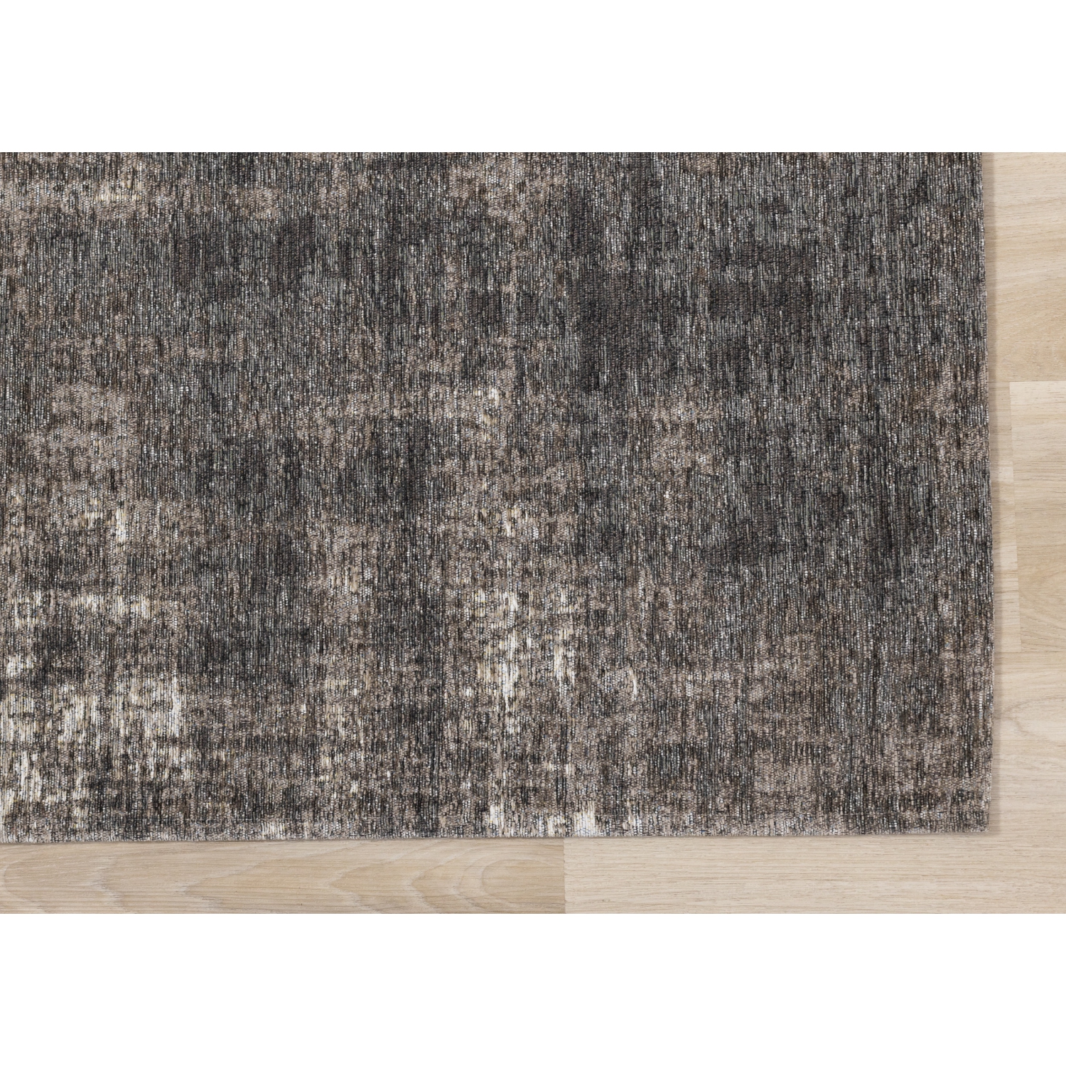Rug Branch Organic Indoor Area Rug, Grey , Contemporary Modern - Living Room, Bedroom, Dining Room, and Kitchen