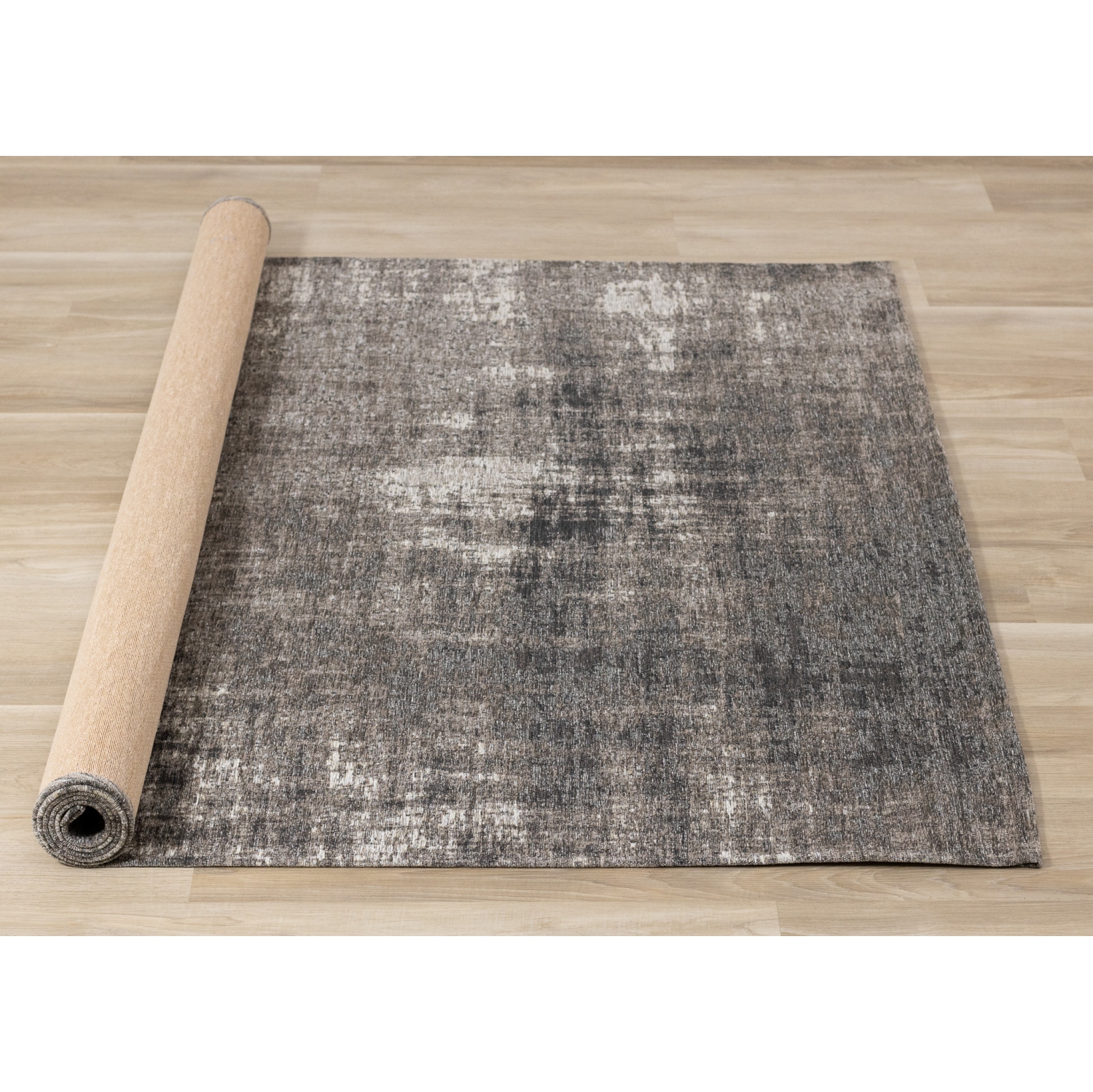 Rug Branch Organic Indoor Area Rug, Grey , Contemporary Modern - Living Room, Bedroom, Dining Room, and Kitchen