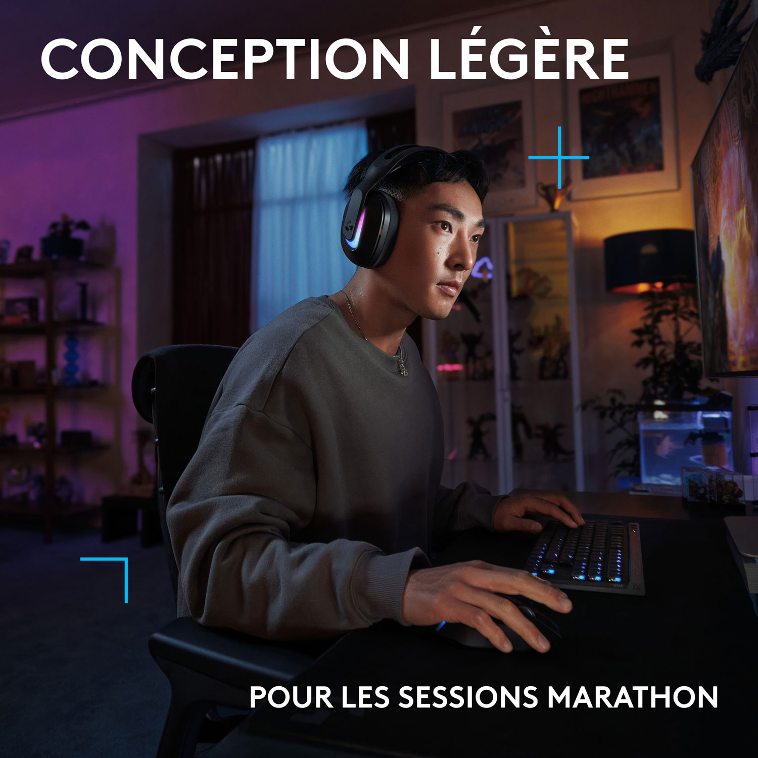 Logitech G522 LIGHTSPEED Wireless Gaming Headset - Black - Only at Best Buy