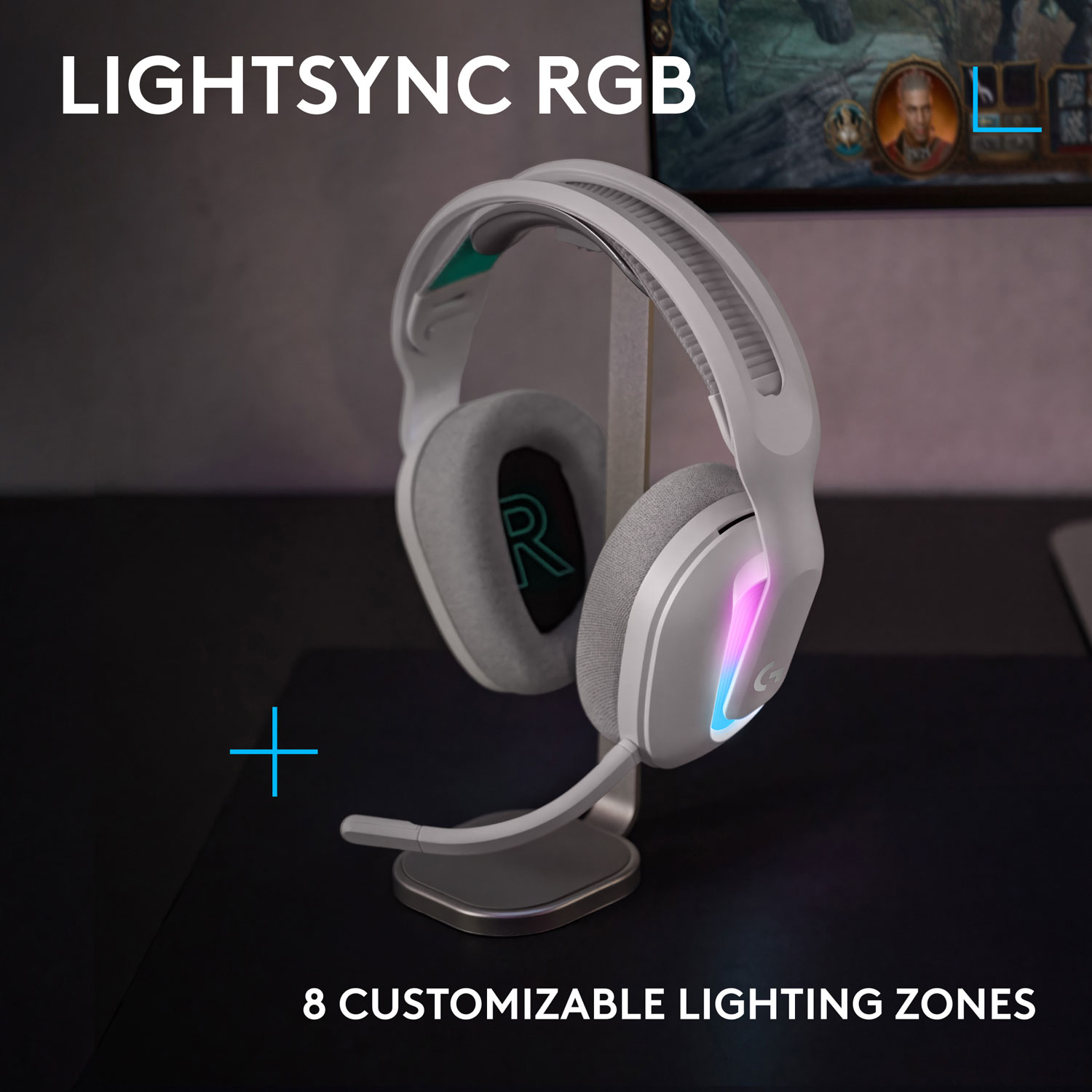 Logitech G522 LIGHTSPEED Wireless Gaming Headset - White - Only at Best Buy