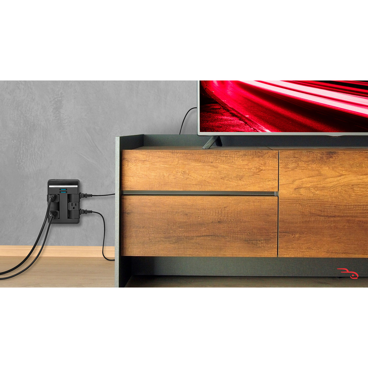 Parasurtenseur à 6 prises avec 2 ports USB de Rocketfish - Exclusivité Best Buy