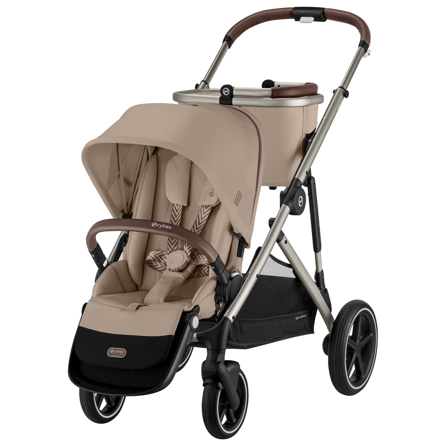 Poussette convertible Gazelle S 2 de Cybex - Beige amande
