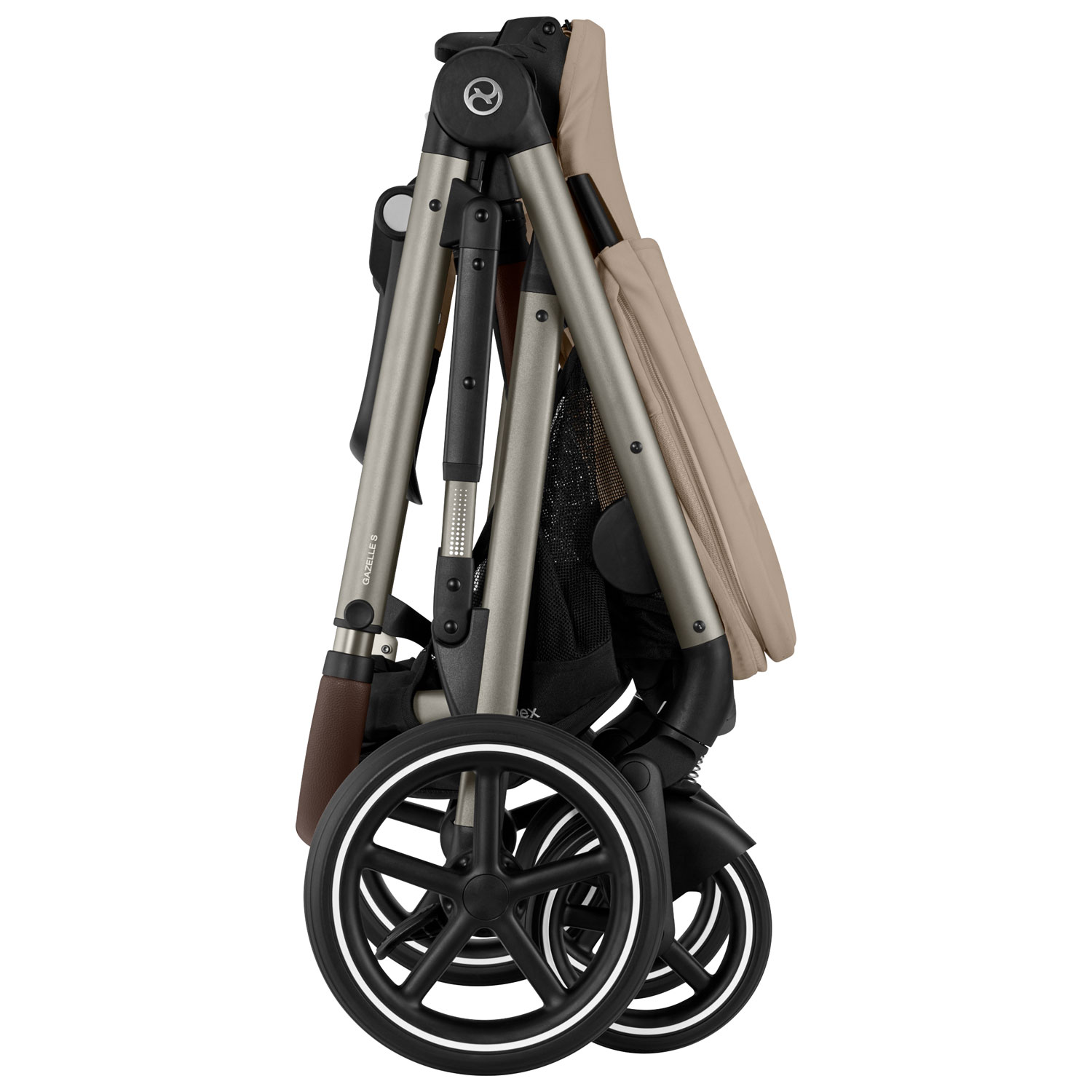 Poussette convertible Gazelle S 2 de Cybex - Beige amande