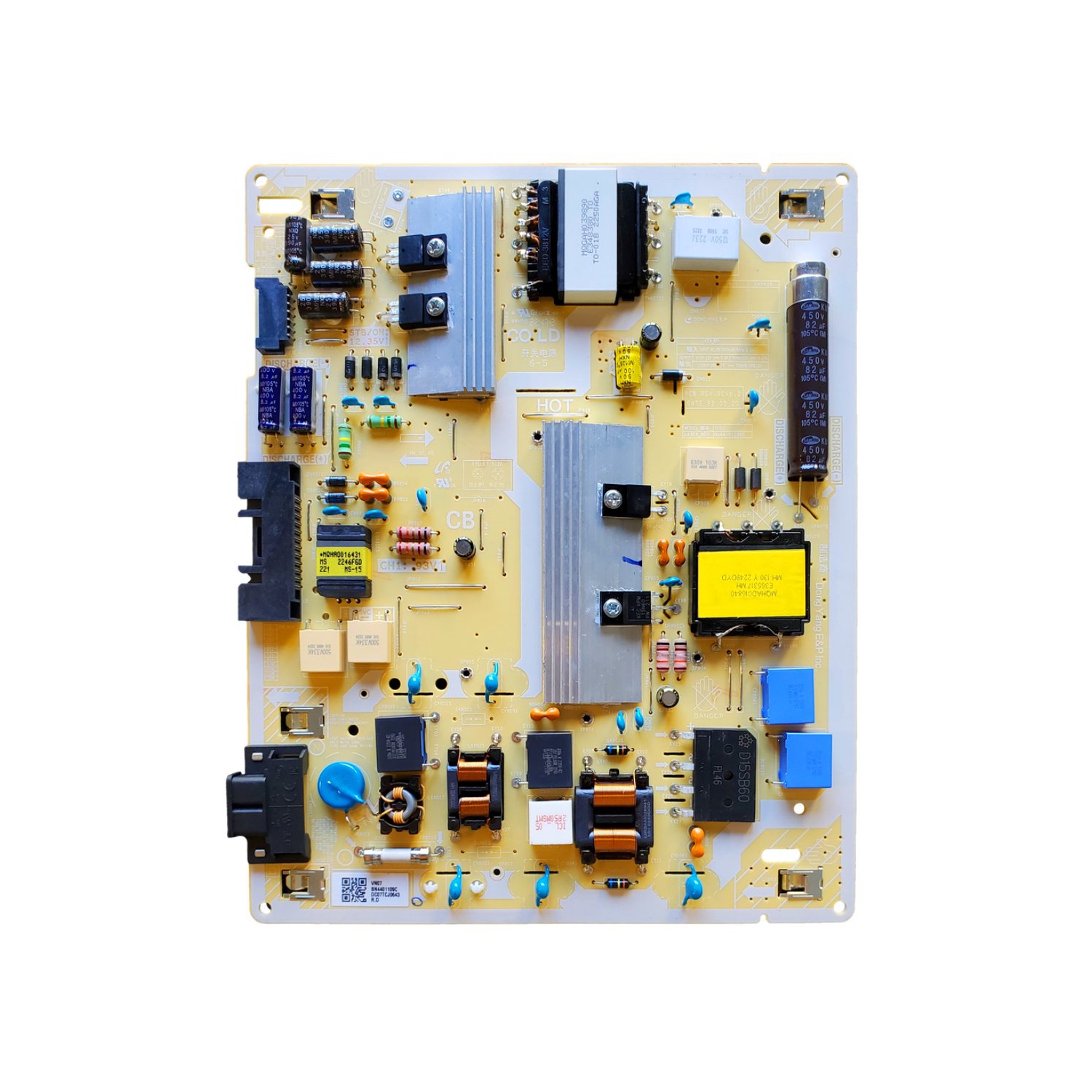 Refurbished (Good) Samsung Power Supply Board, BN44-01109C, UN43CU8000BXZA