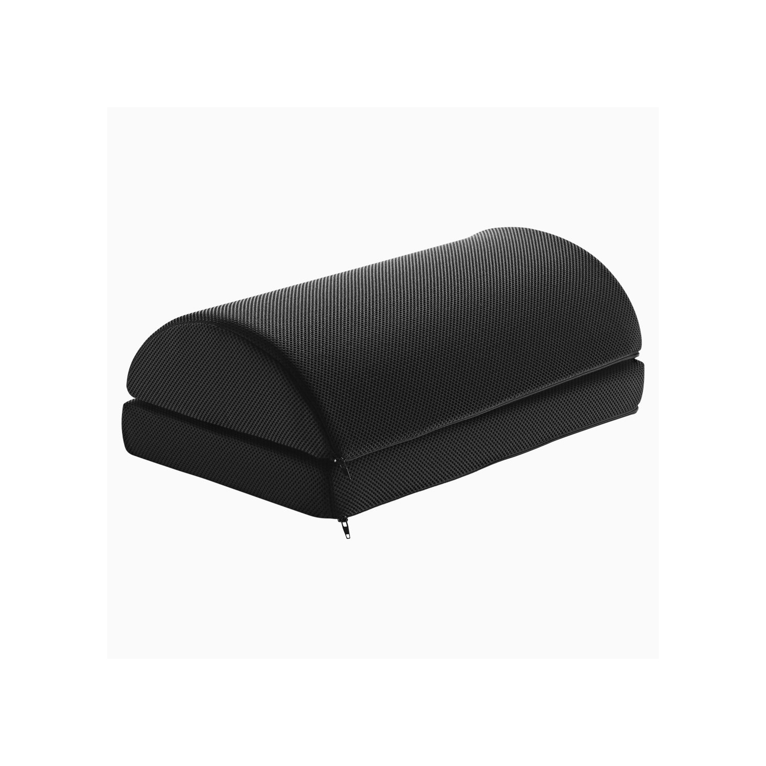 Repose-pieds en mousse à mémoire de Desky – coussin ergonomique haute densité avec housse amovible, base antidérapante et soutien ferme pour une