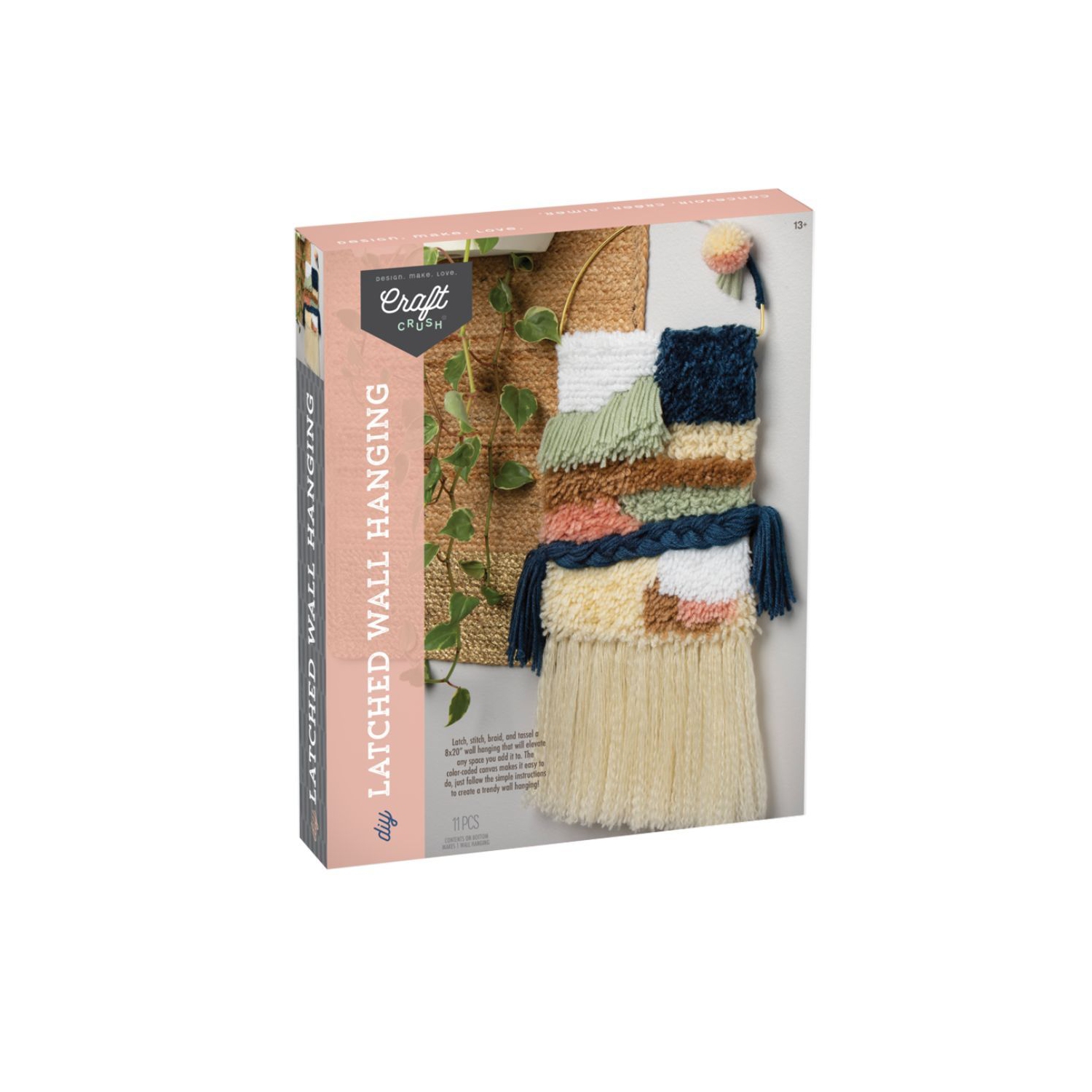 Craft Crush DIY Latched Wall Hanging