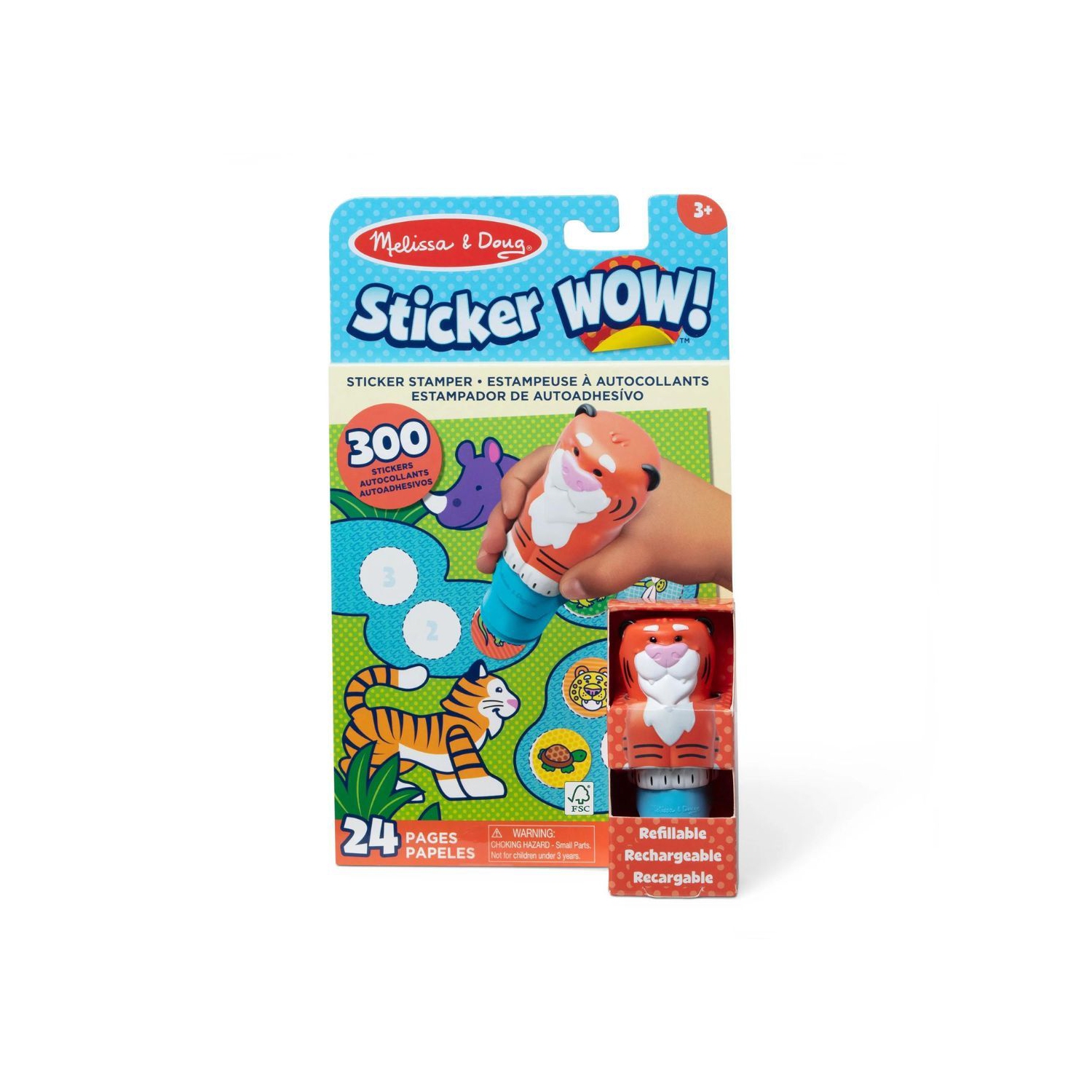 Sticker WOW! Activity Pad Set - Tiger