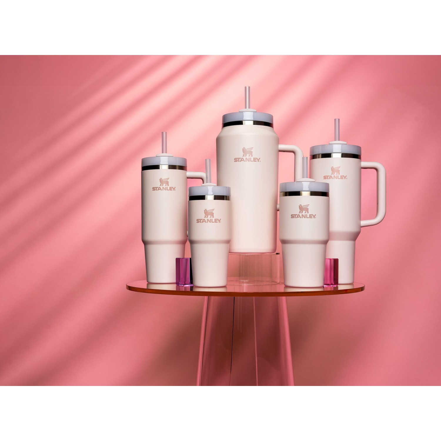 Stanley Quencher H2.O FlowState™ Tumbler 30oz Rose Quartz