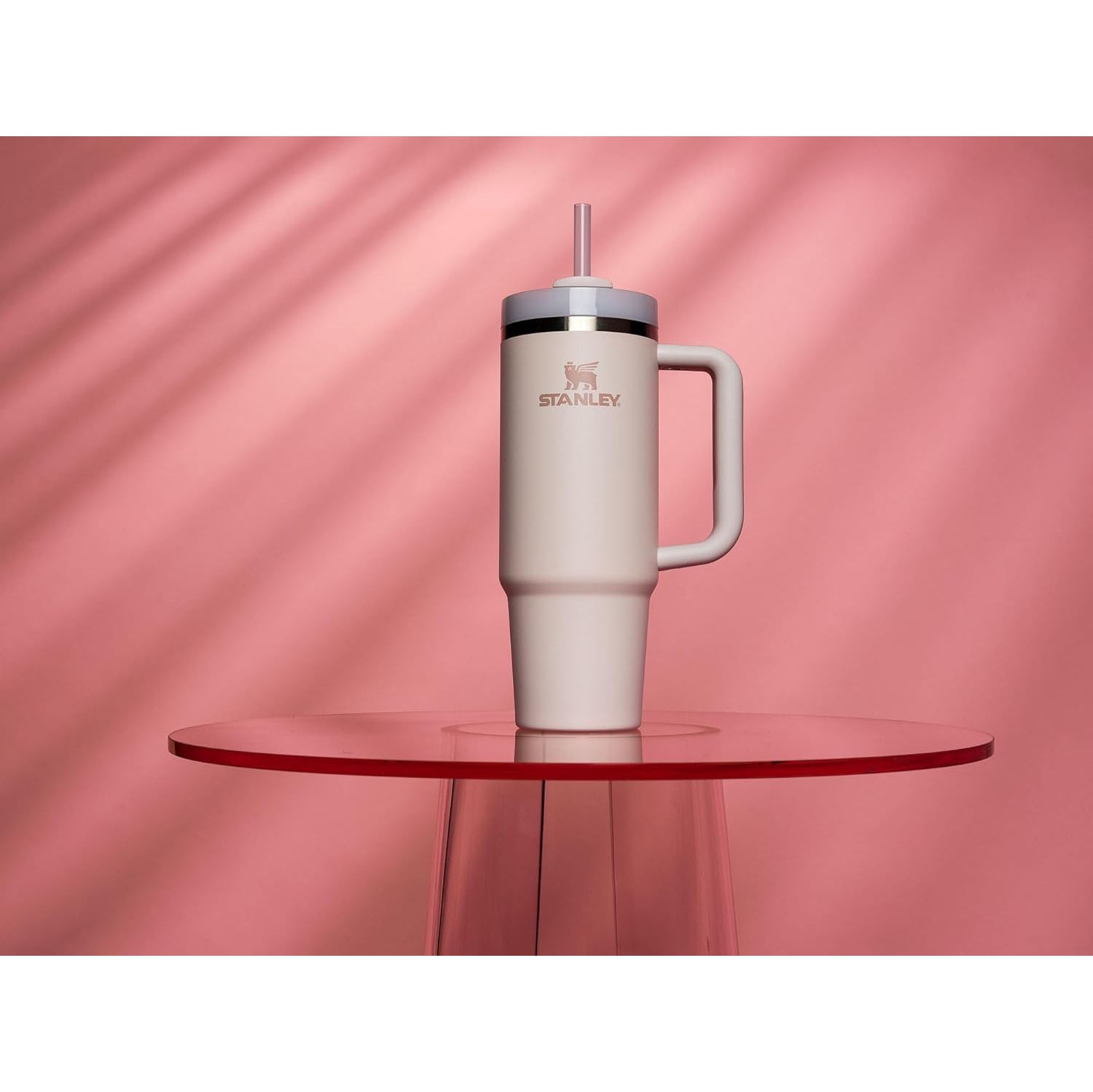 Stanley Quencher H2.O FlowState™ Tumbler 30oz Rose Quartz