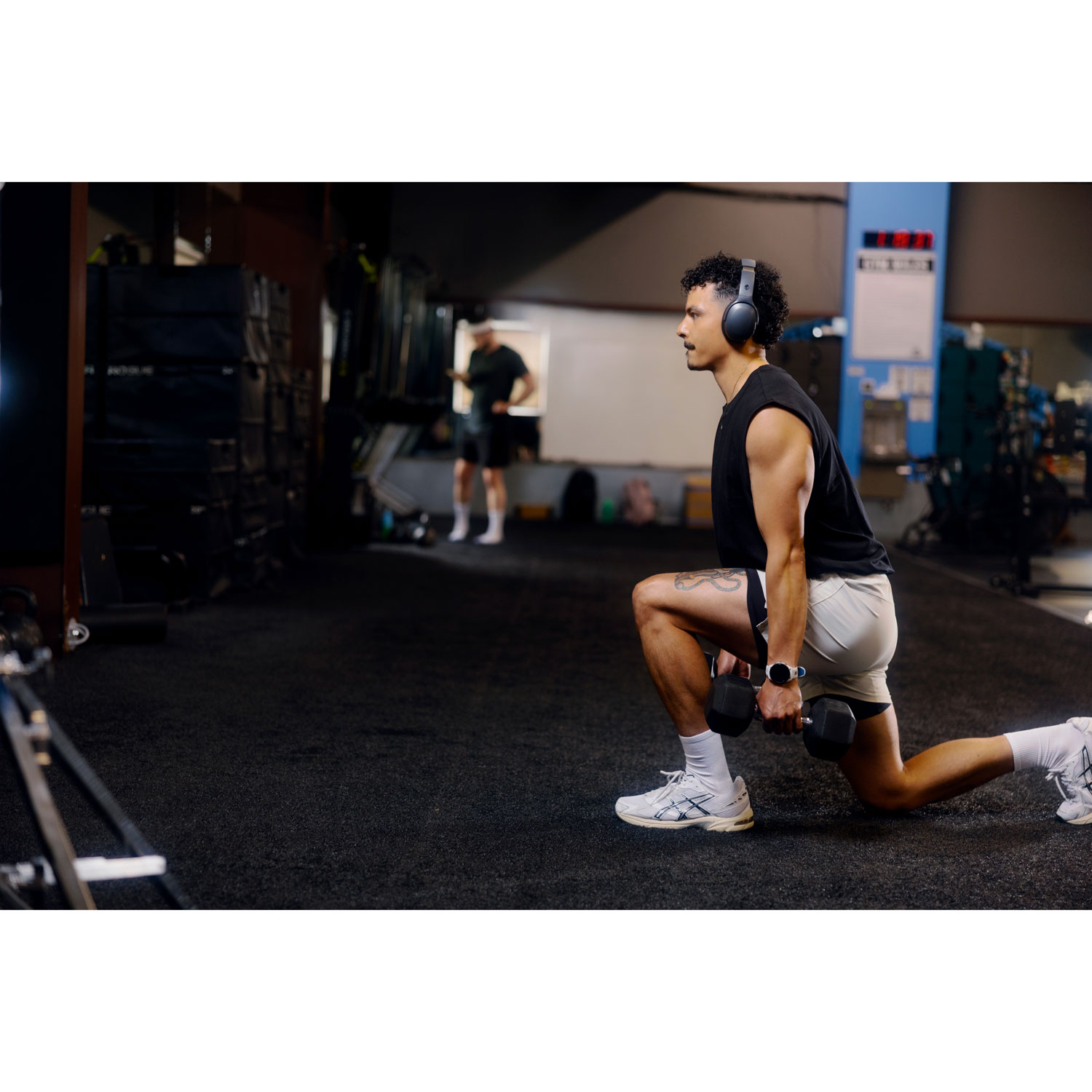 Casque d'écoute Bluetooth à isolation sonore Crusher 540 Active de Skullcandy - Charbon