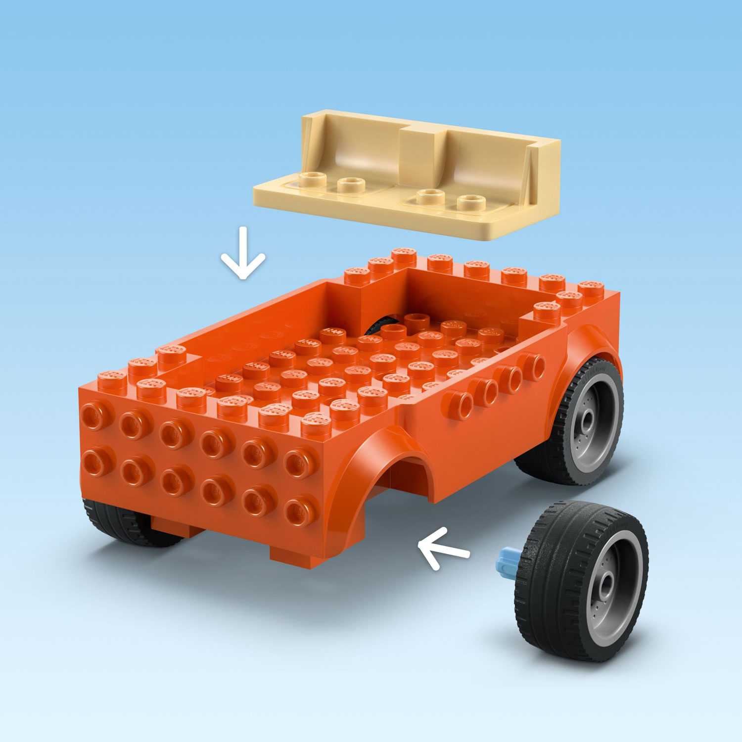 LEGO Bluey : L'escapade à la plage de la famille de Bluey - 133 pièces