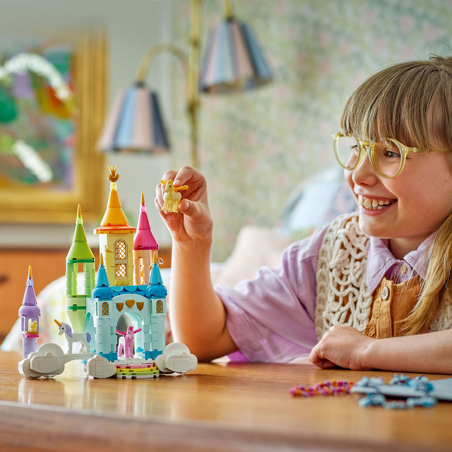 LEGO Creator : Le château des licornes 3-en-1 - 390 pièces