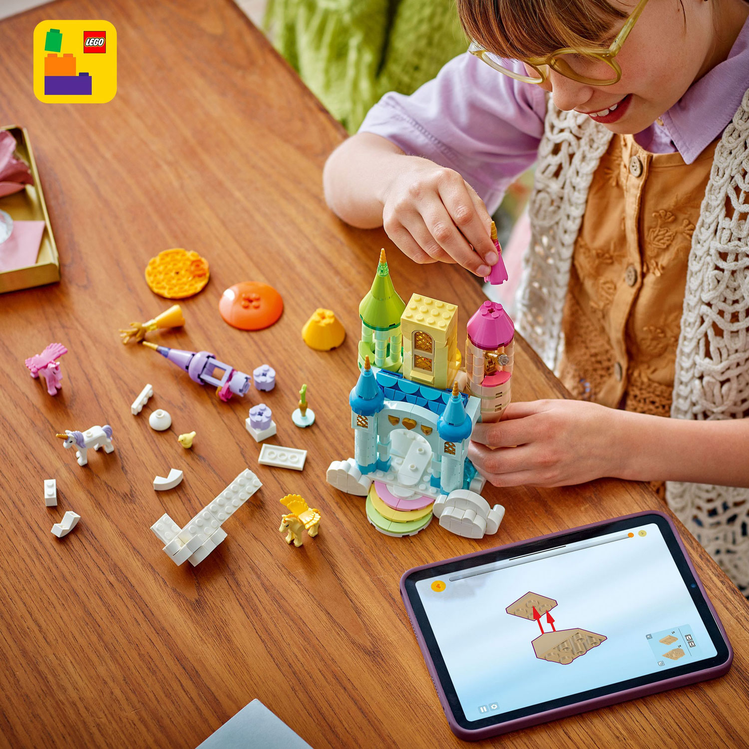 LEGO Creator : Le château des licornes 3-en-1 - 390 pièces