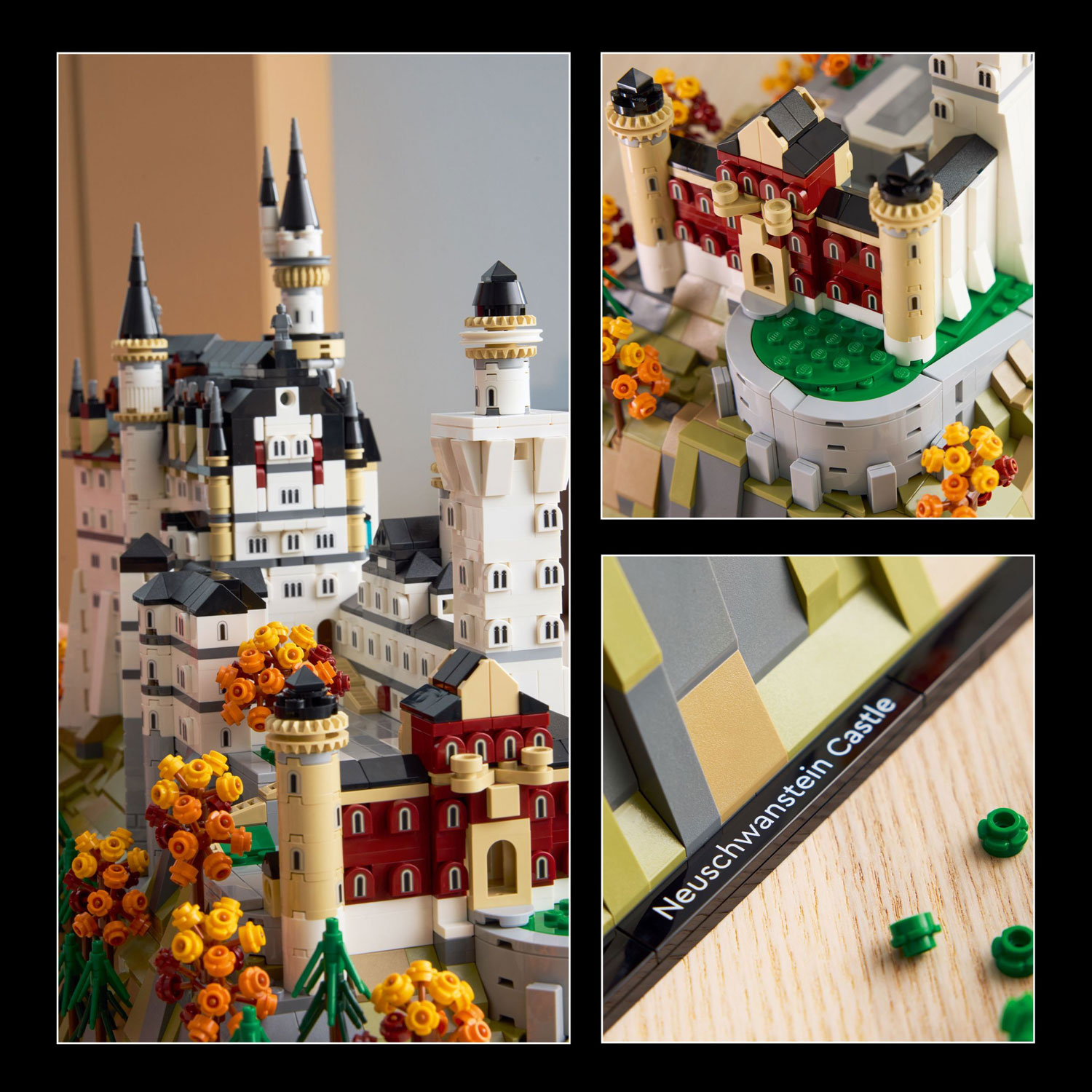 LEGO Architecture : Le château de Neuschwanstein - 3455 pièces