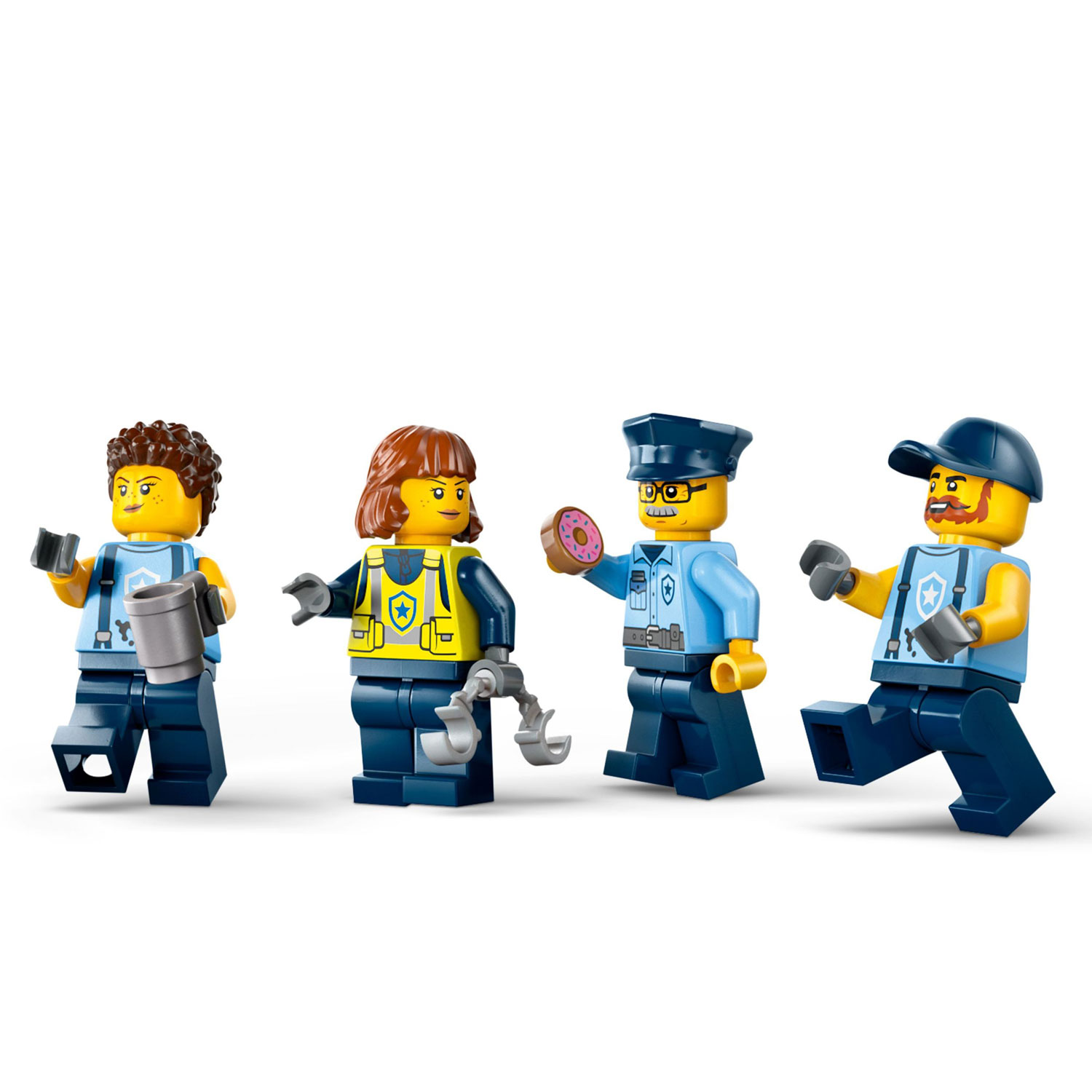 LEGO City Police : Le garage de personnalisation de voitures de police - 489 pièces