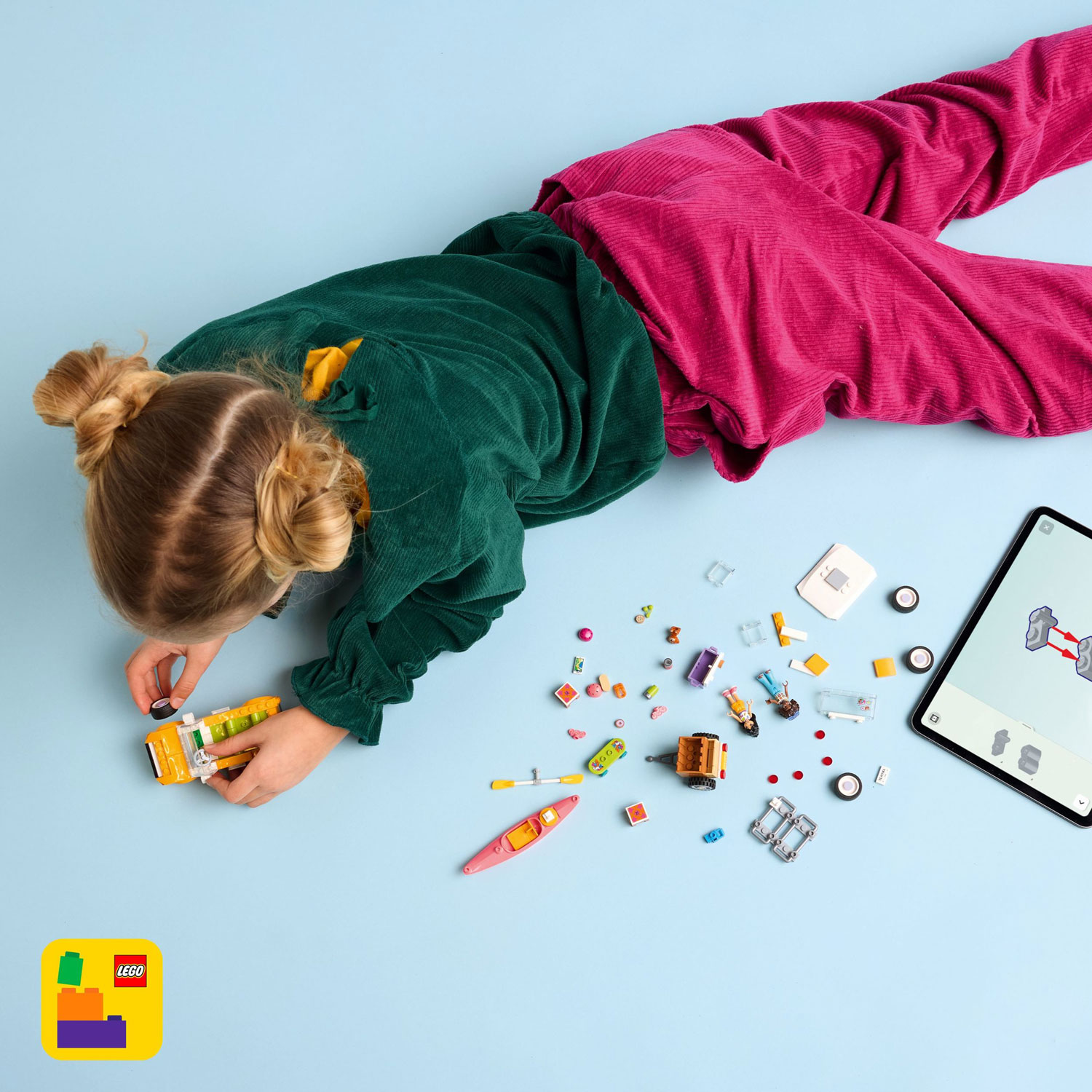 LEGO Friends : La voiture de voyage de l'amitié - 220 pièces