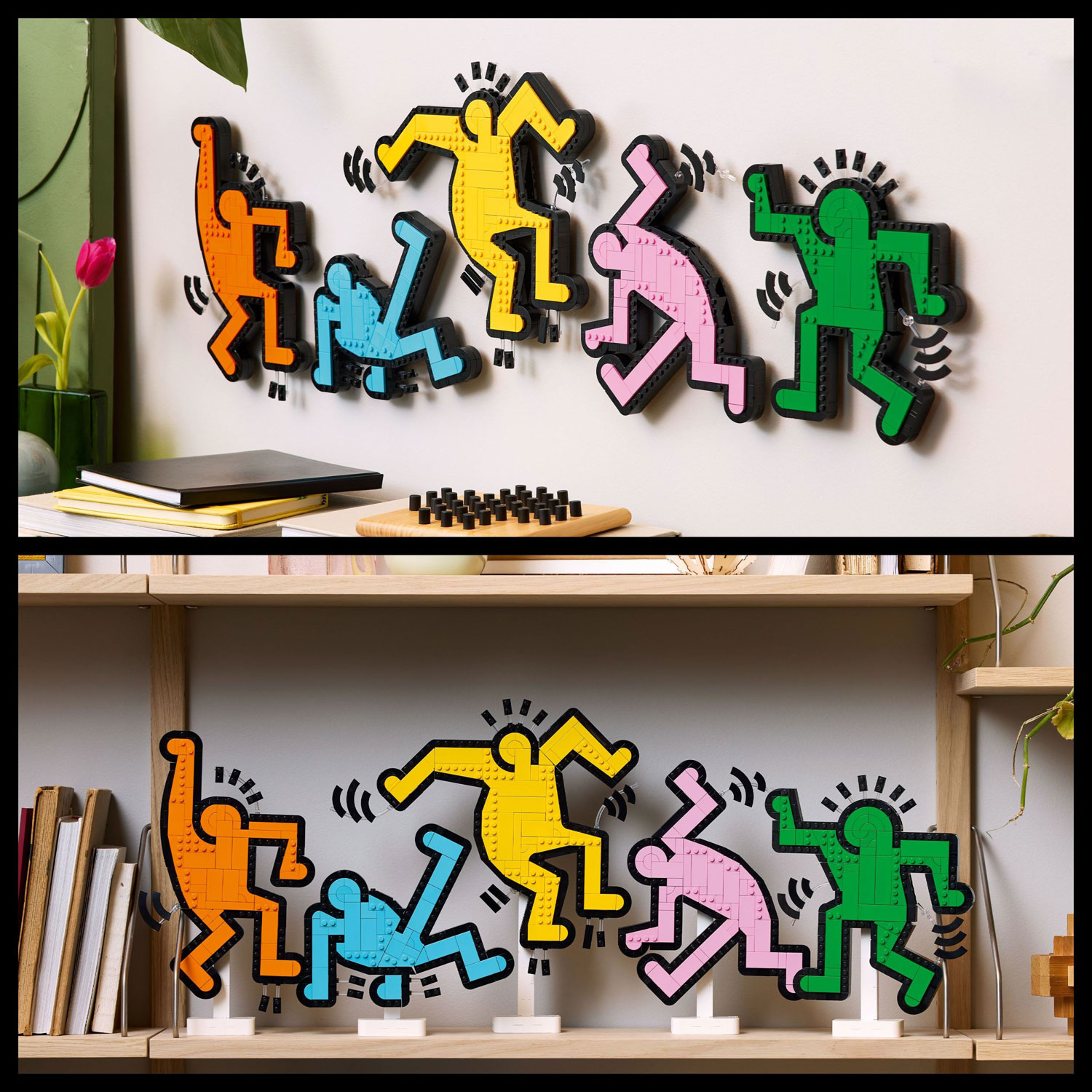 LEGO ART: Keith Haring - Figurines dansantes - 1773 pièces