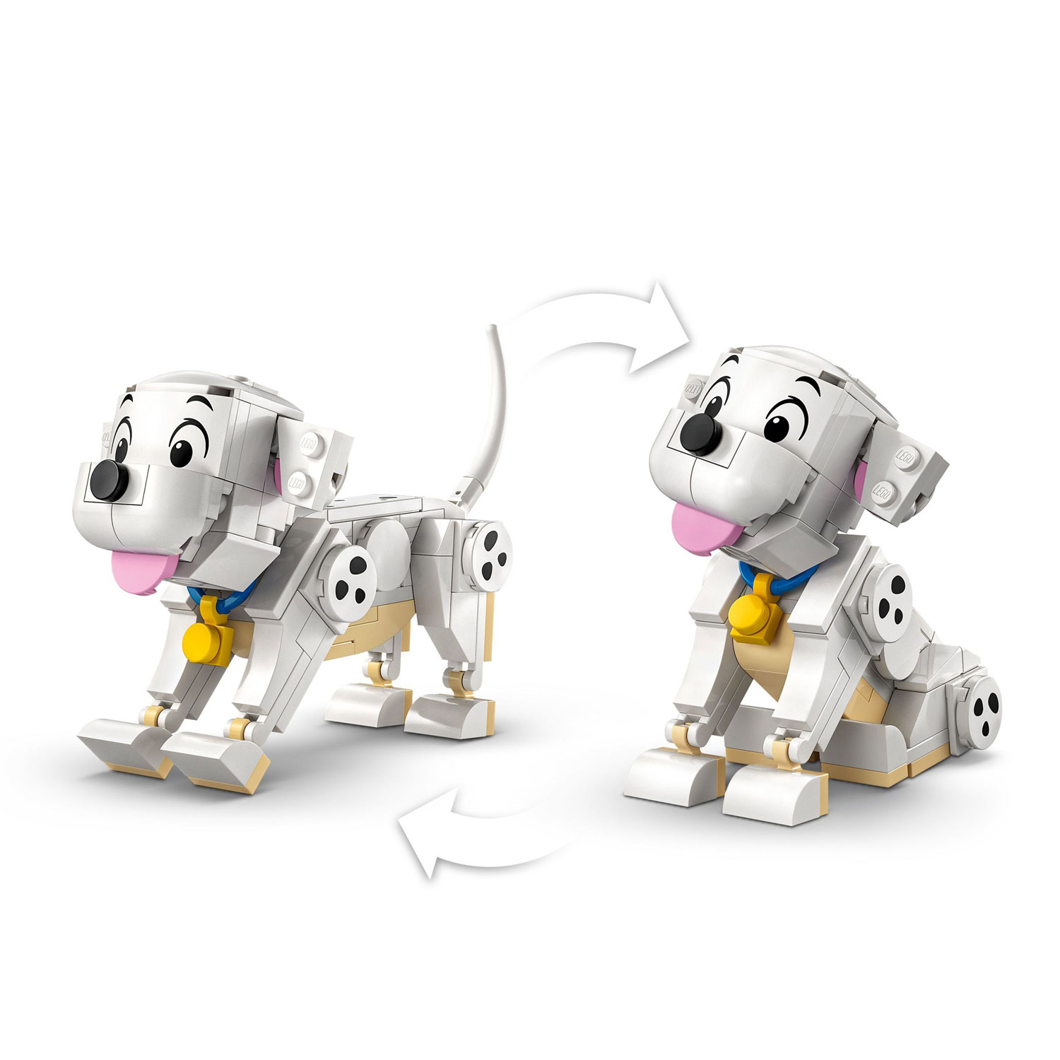 LEGO Disney Classic : Lucky et Penny, les chiots des 101 Dalmatiens - 268 pièces
