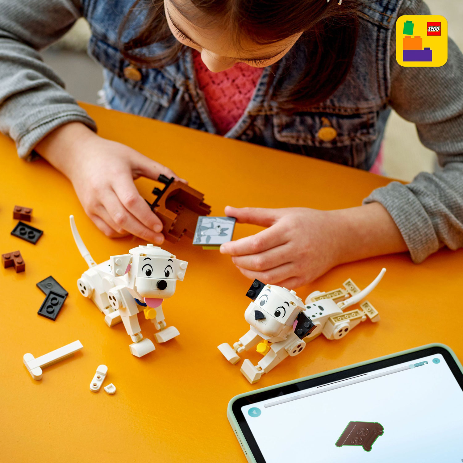 LEGO Disney Classic : Lucky et Penny, les chiots des 101 Dalmatiens - 268 pièces