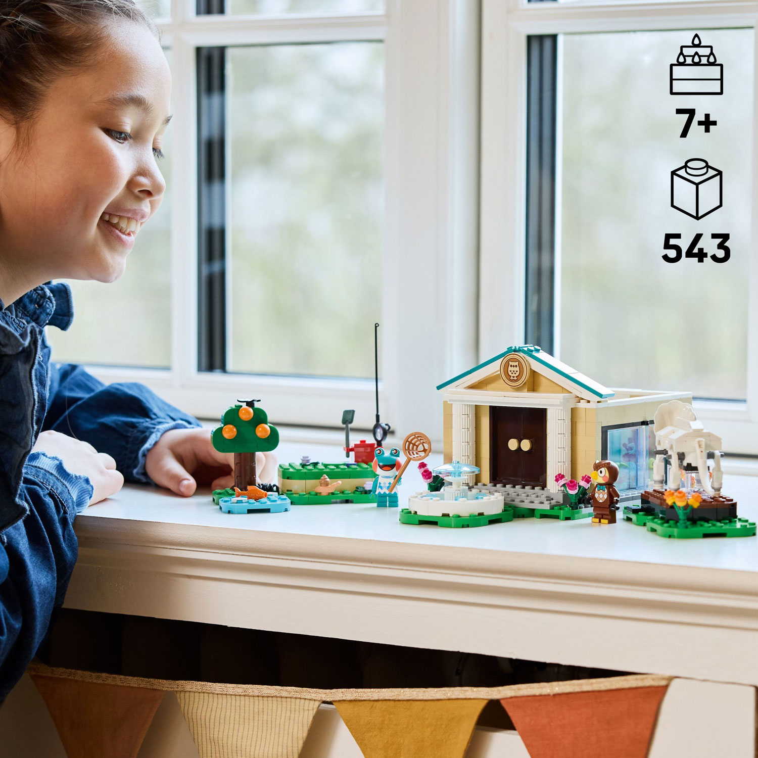 LEGO Animal Crossing: Blathers's Museum Collection - 543 Pieces