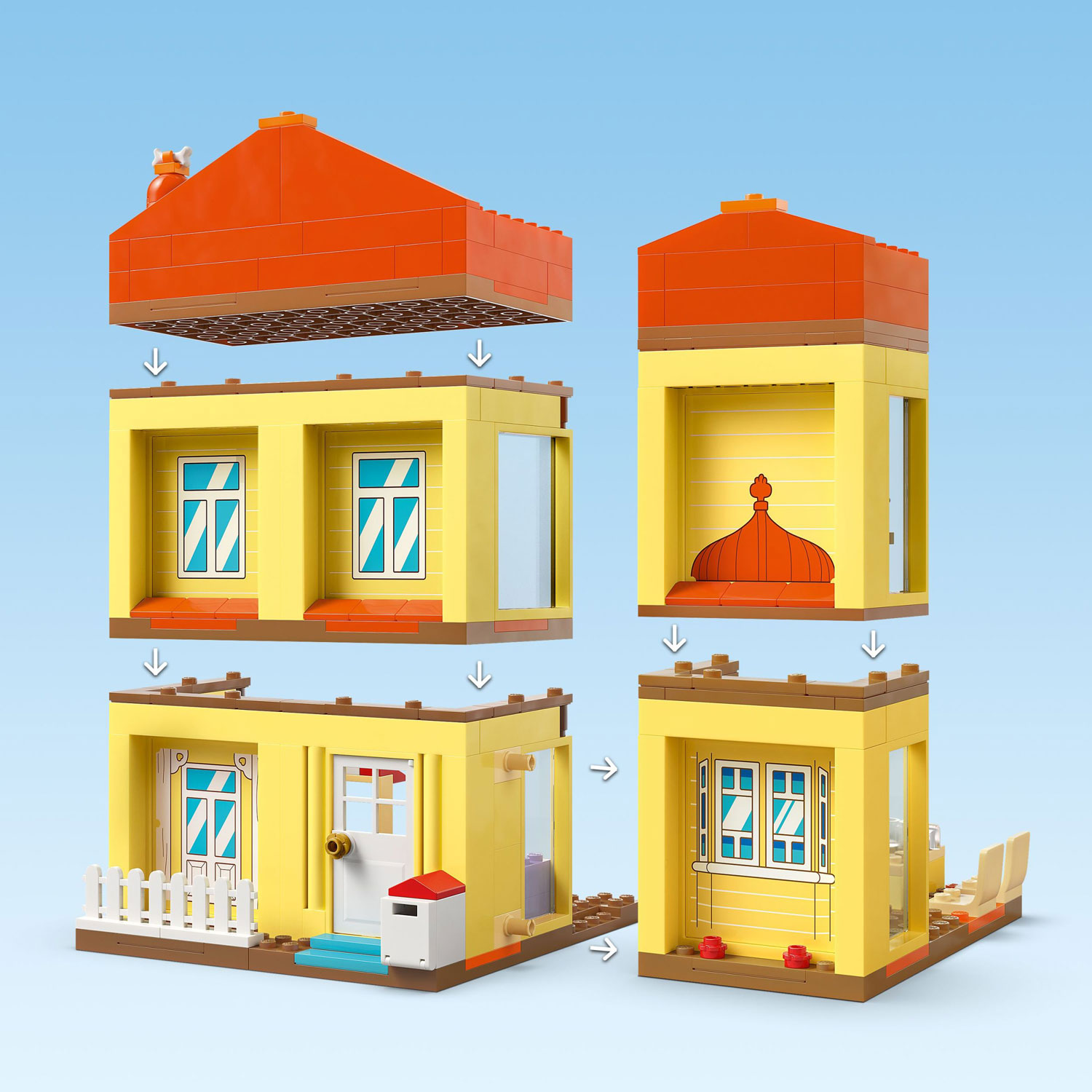LEGO Bluey : La maison de la famille de Bluey - 382 pièces