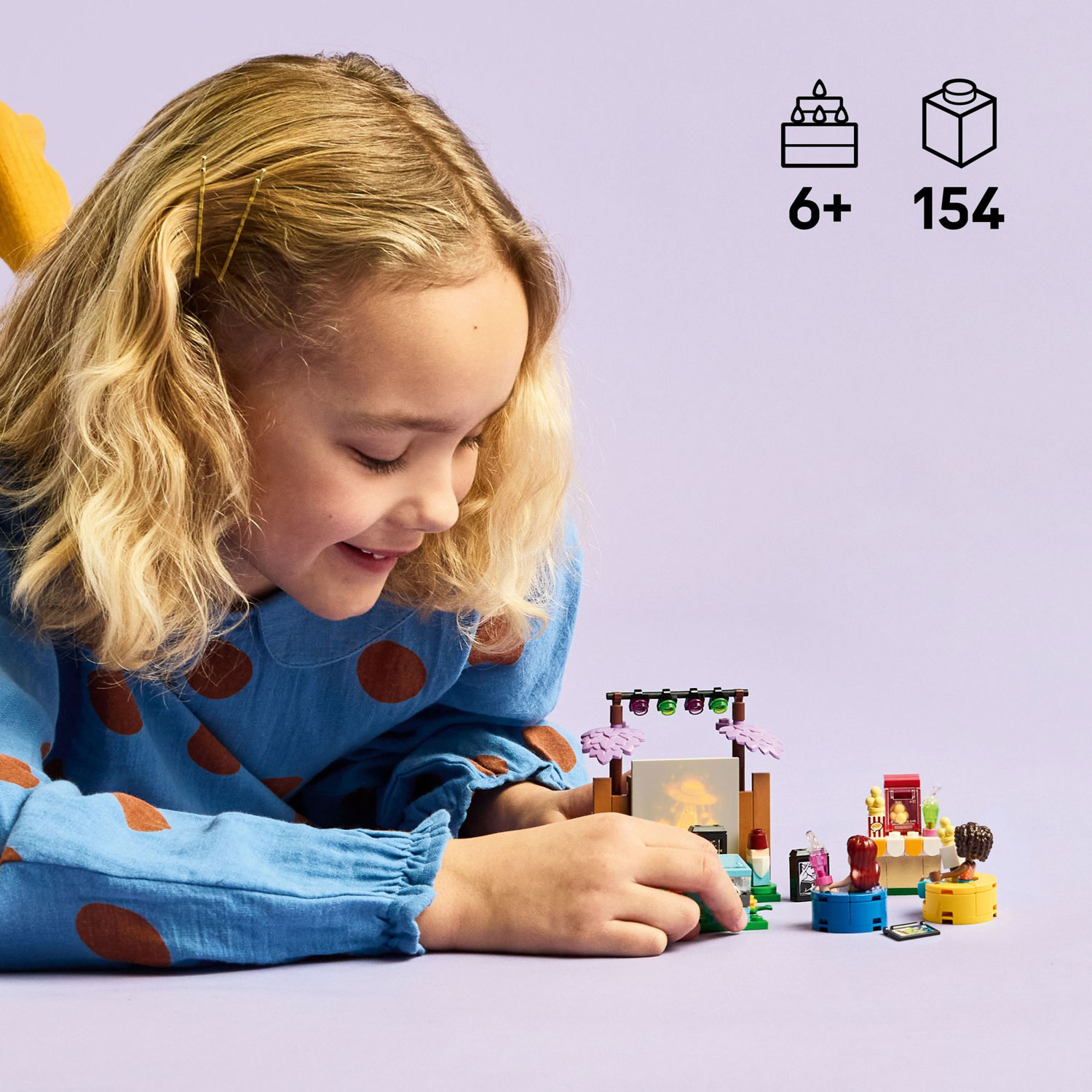 LEGO Friends : La soirée cinéma de l'amitié - 154 pièces
