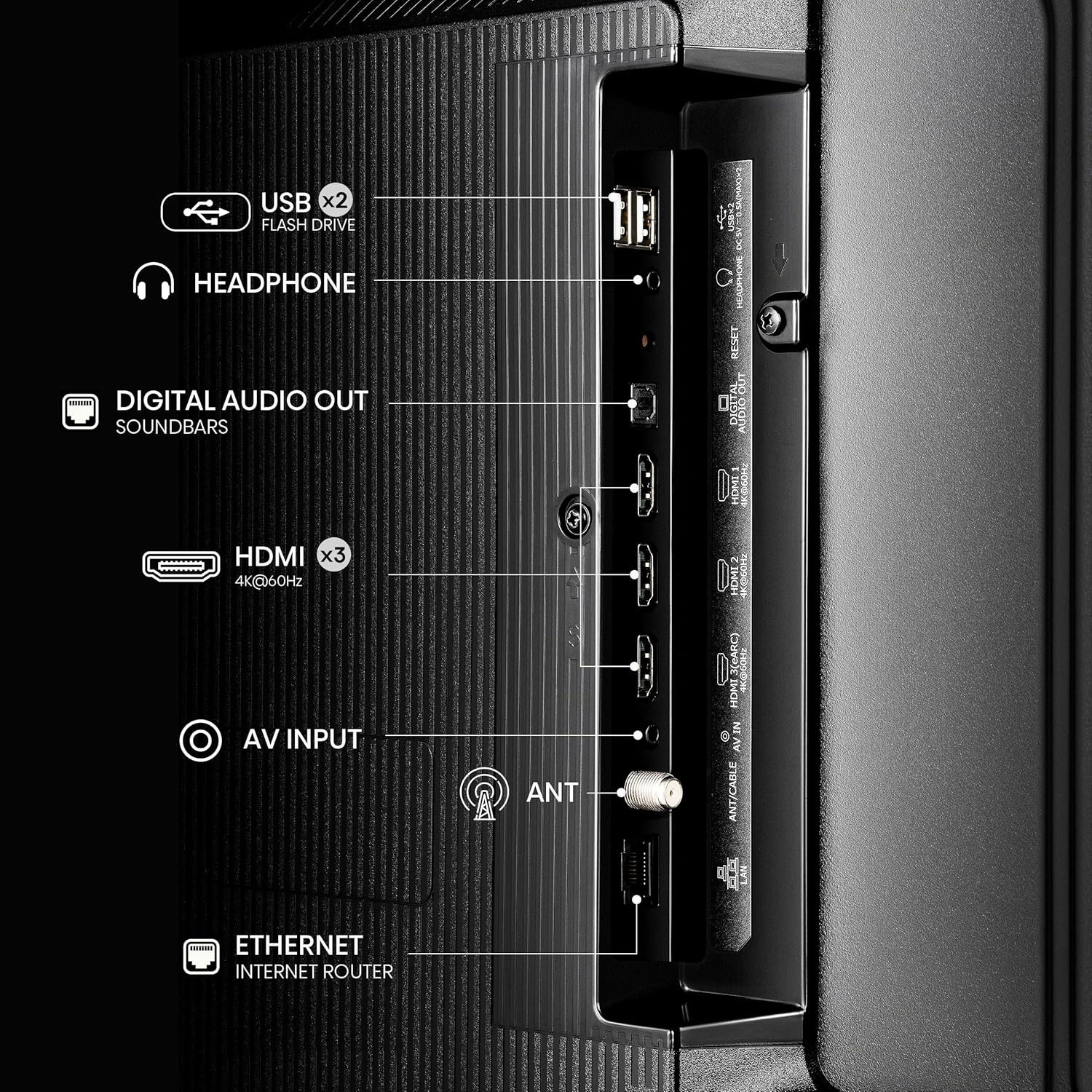 Hisense 50" QD6QF Series 4K UHD HDR QLED Fire TV Smart TV - 2025