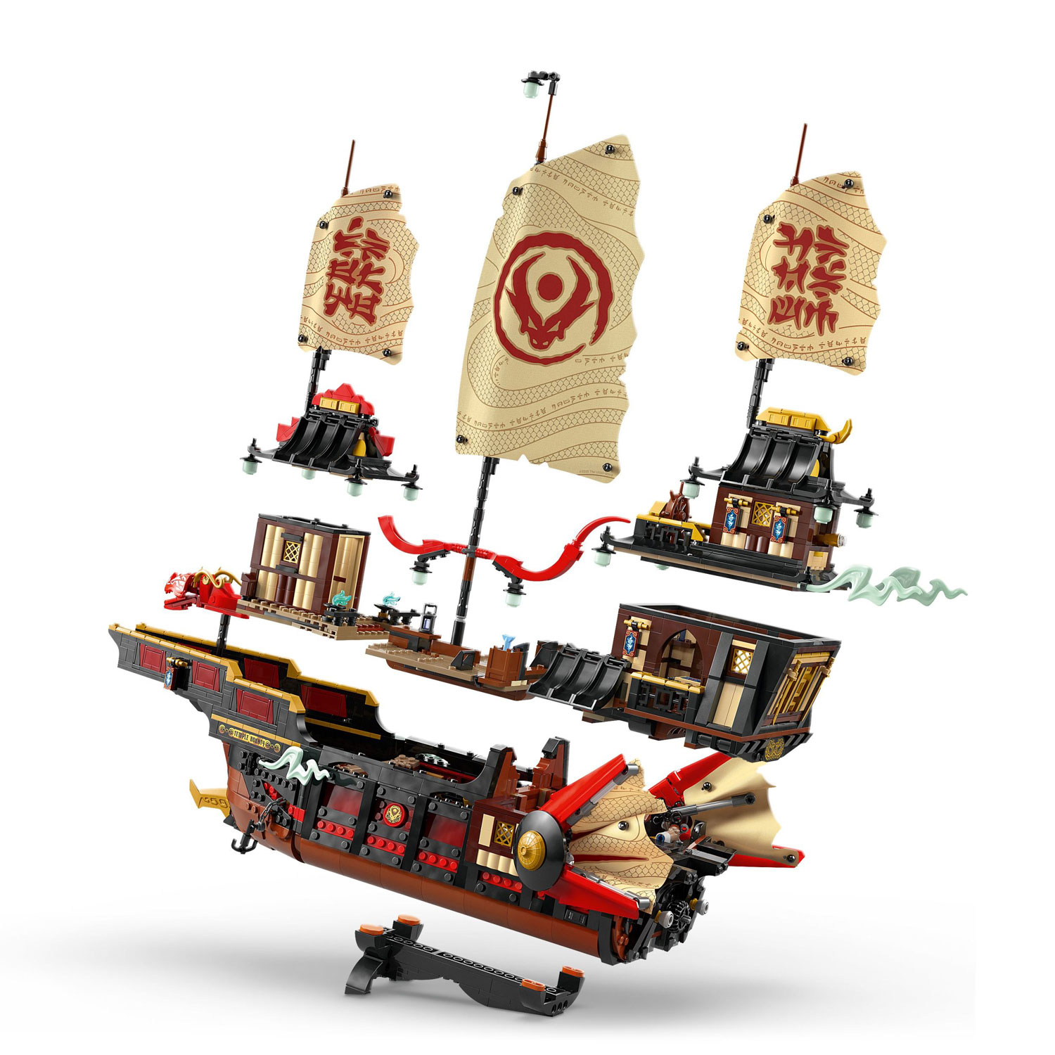 LEGO Ninjago : Le QG du temple des ninjas - 2387 pièces