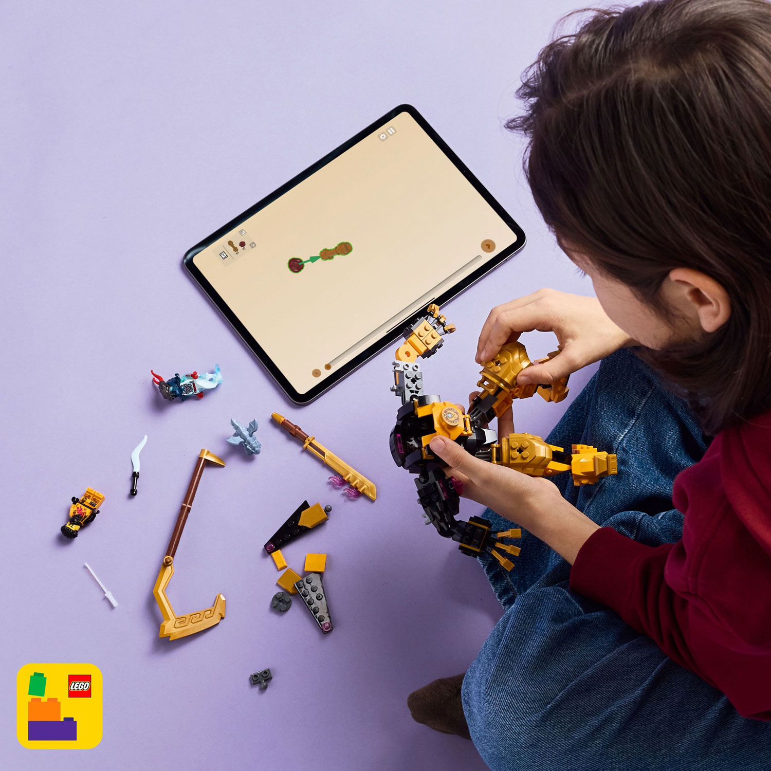 LEGO Ninjago: Arin's Spinjitzu Battle Mech - 213 Pieces